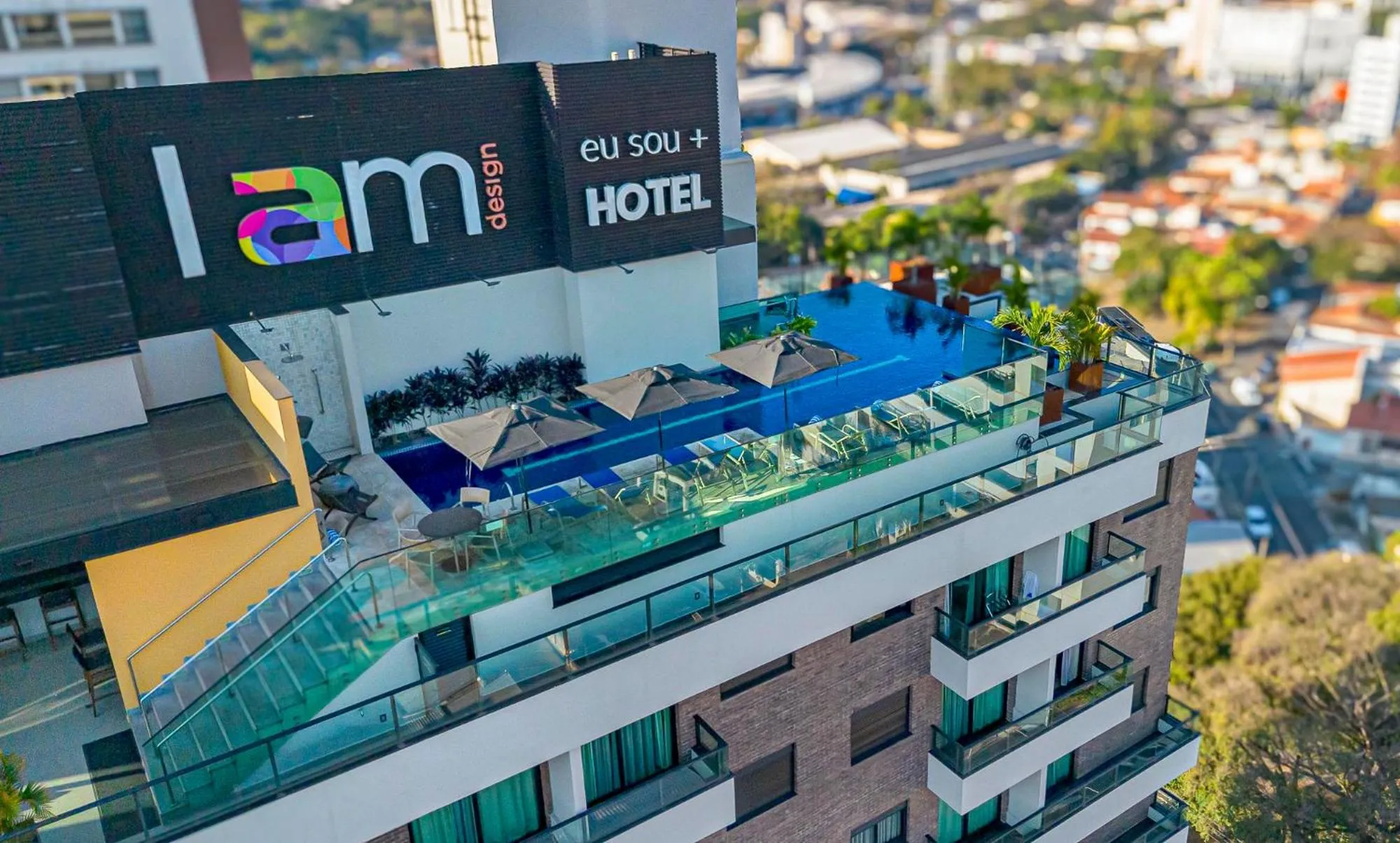 Bird's eye view in I am Design Hotel Campinas by Hotelaria Brasil