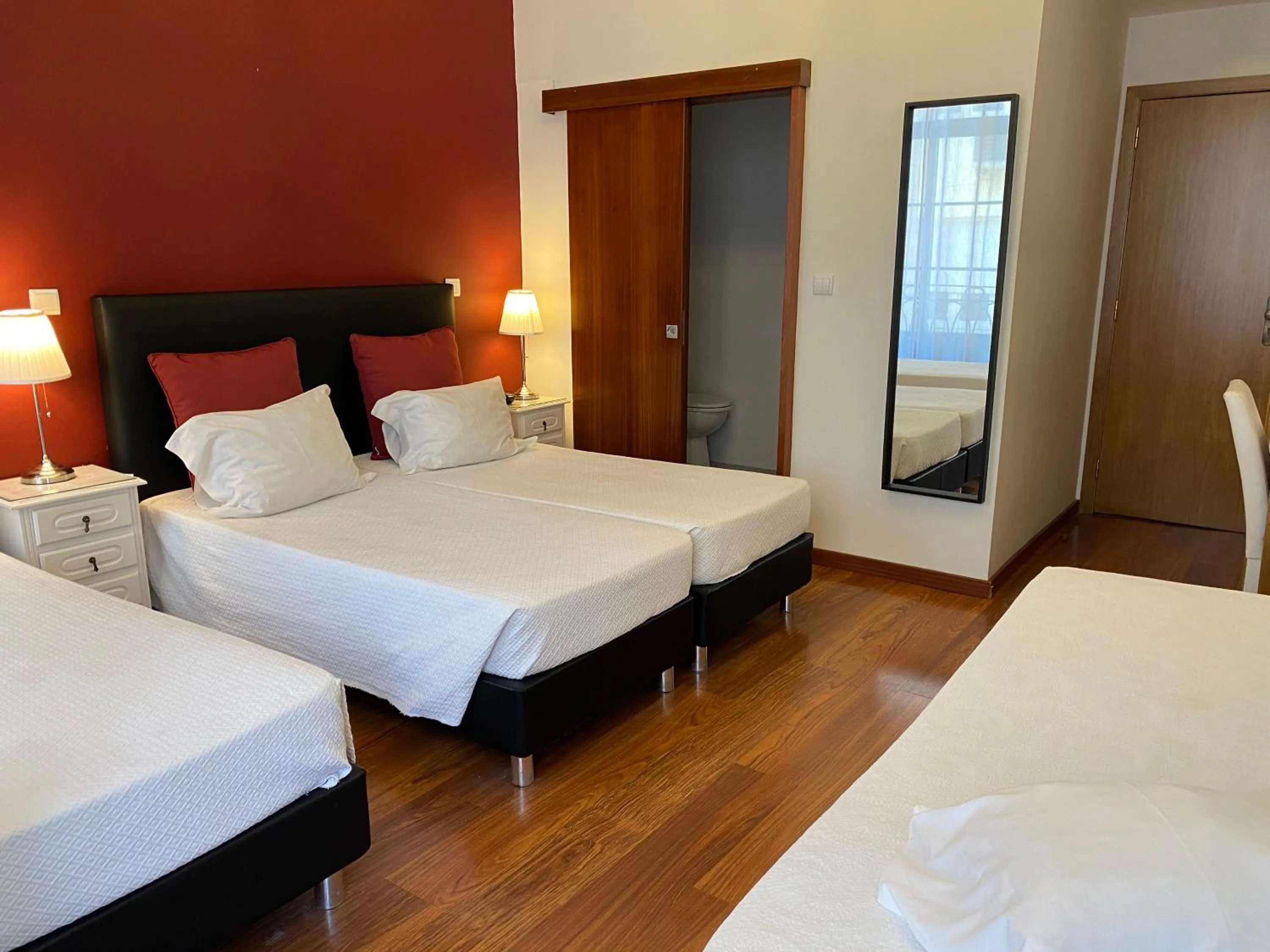 Bed in Hotel Porto Rico