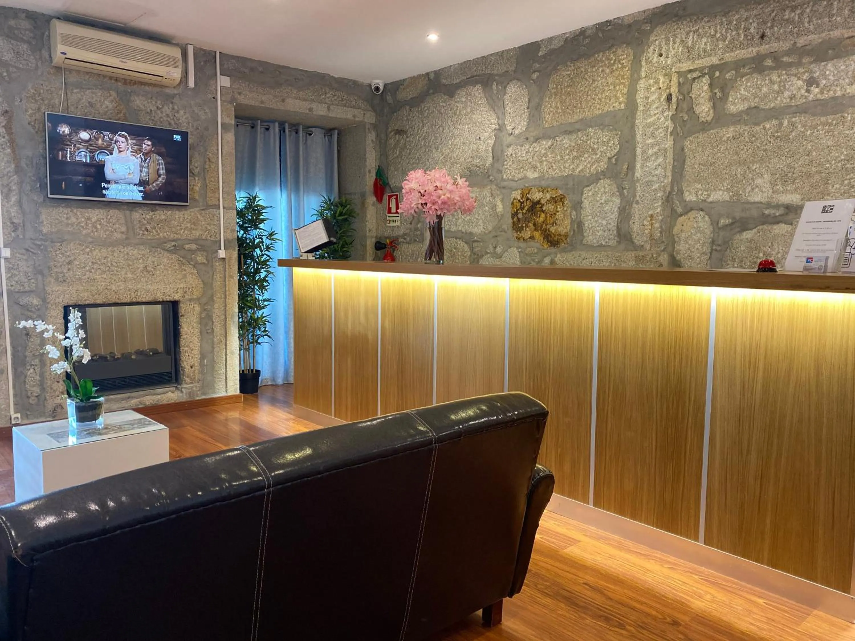 Lobby or reception in Hotel Porto Rico