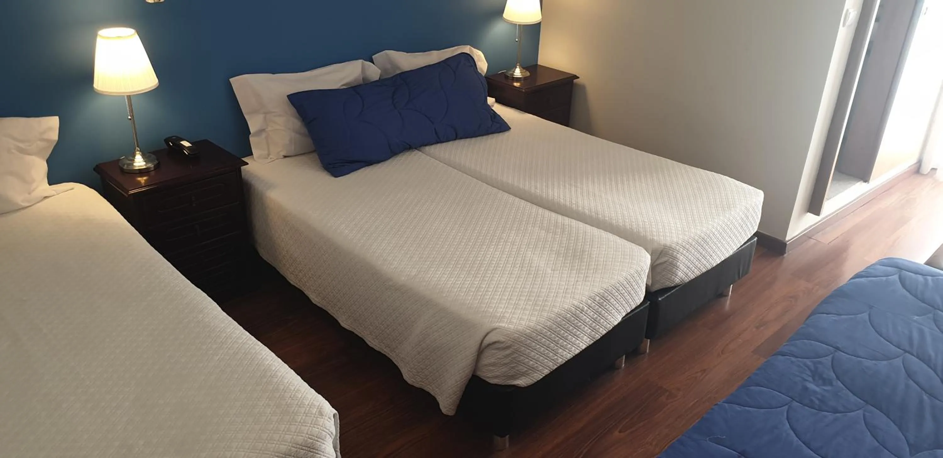 Bed in Hotel Porto Rico