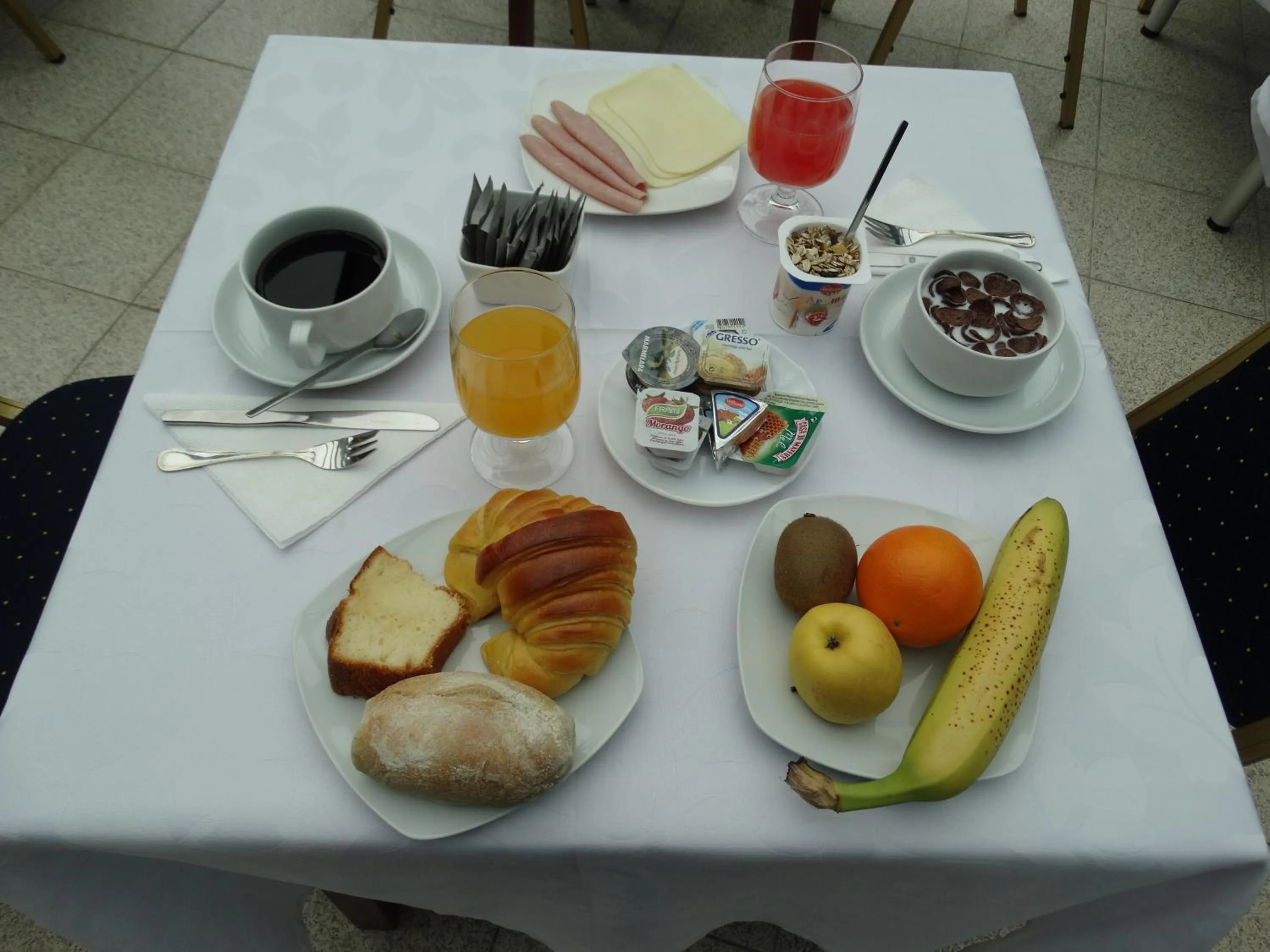 Breakfast in Hotel Porto Rico