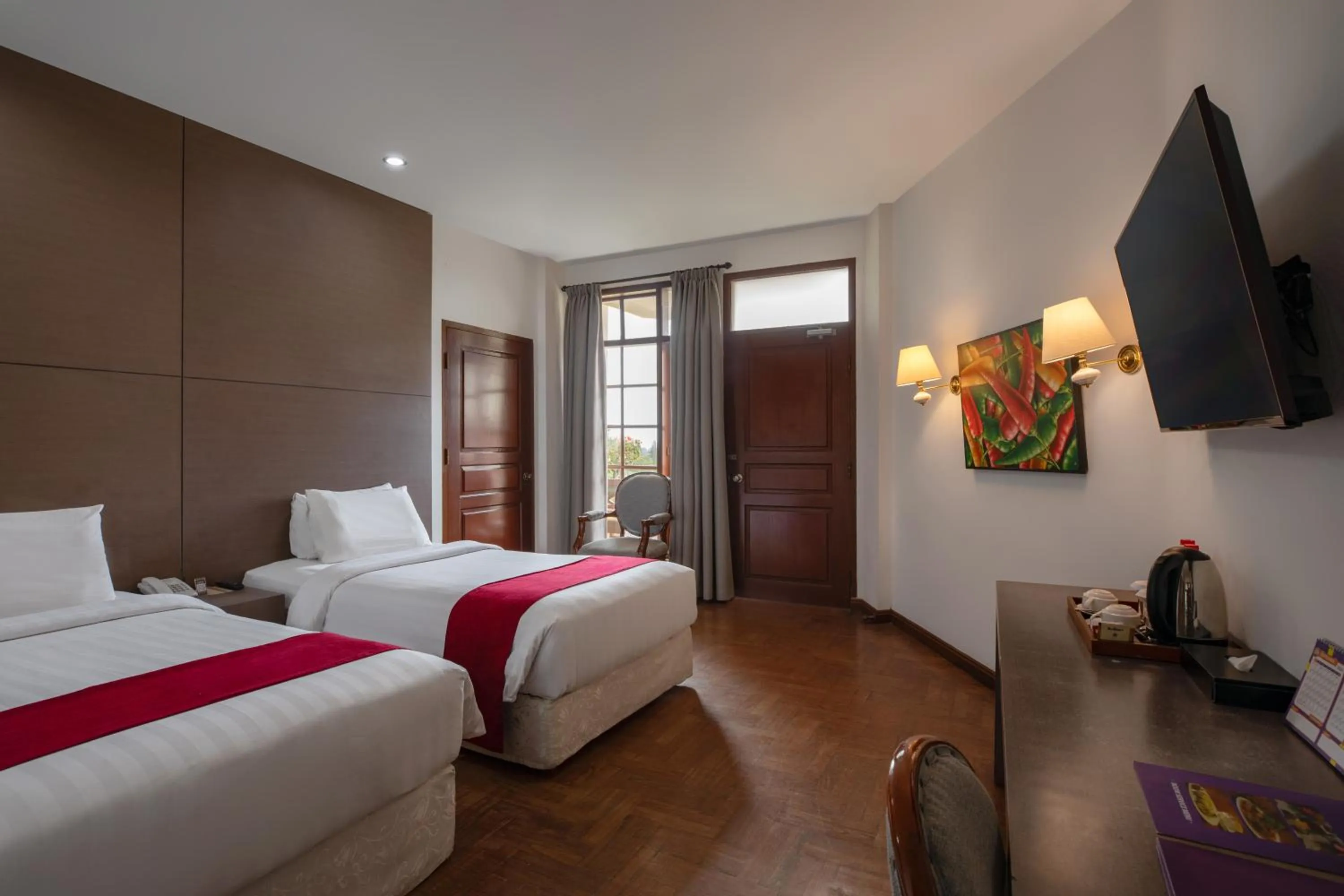 Bedroom, Bed in Sinabung Hills Berastagi