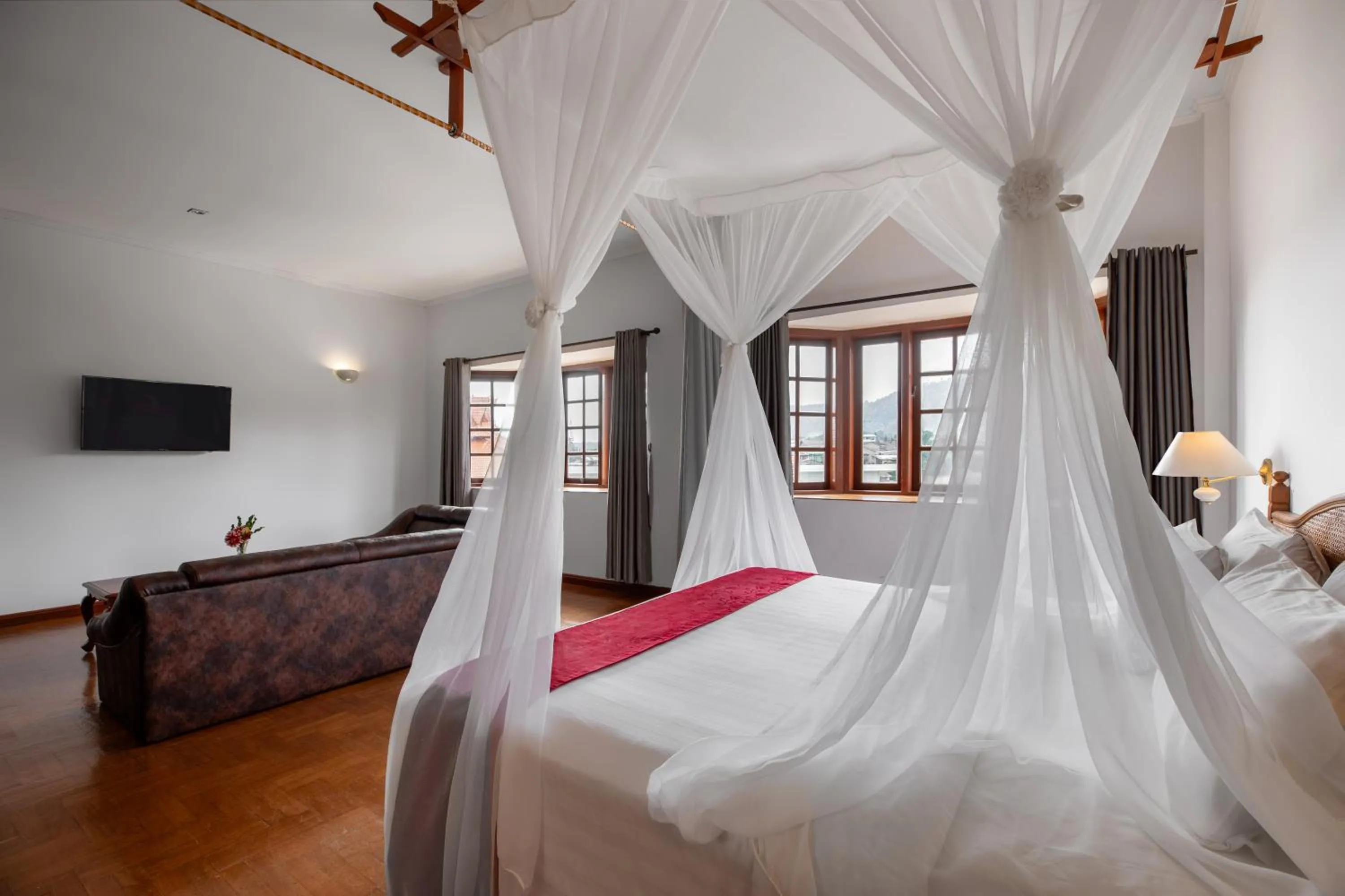 Bedroom, Bed in Sinabung Hills Berastagi