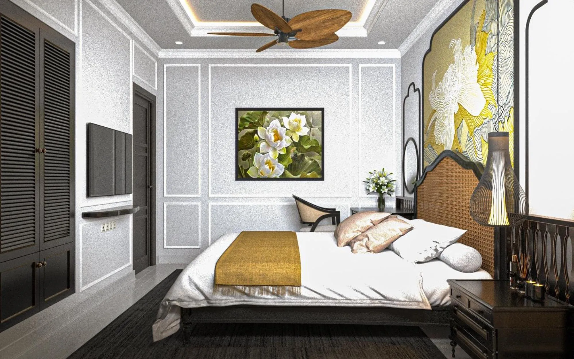 Bedroom, Bed in Thuy Duong Boutique Hotel Hue