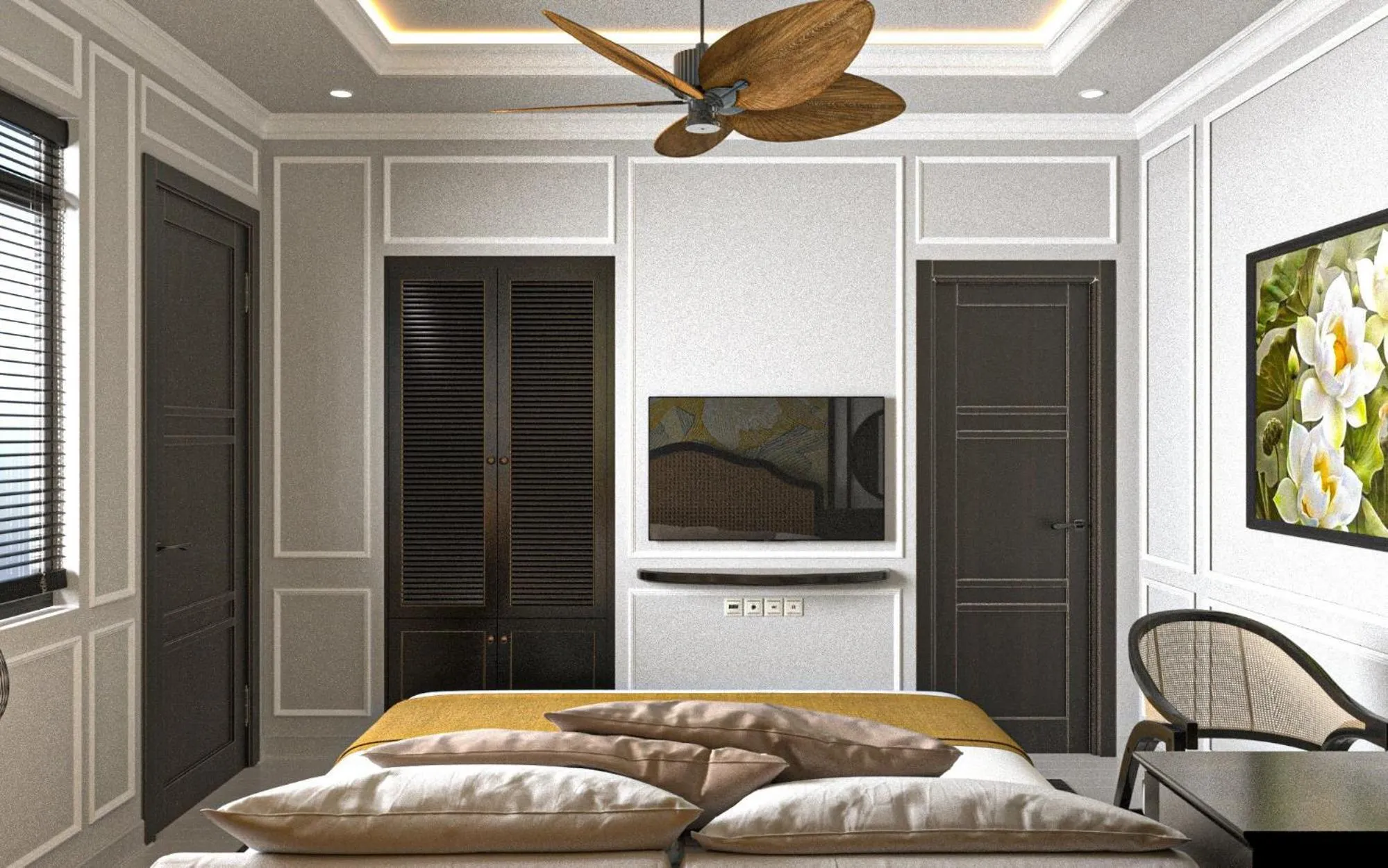 TV and multimedia, Bed in Thuy Duong Boutique Hotel Hue