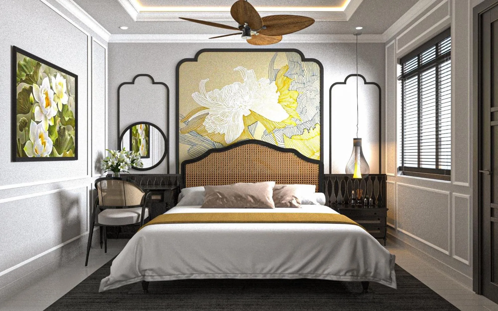 Photo of the whole room, Bed in Thuy Duong Boutique Hotel Hue