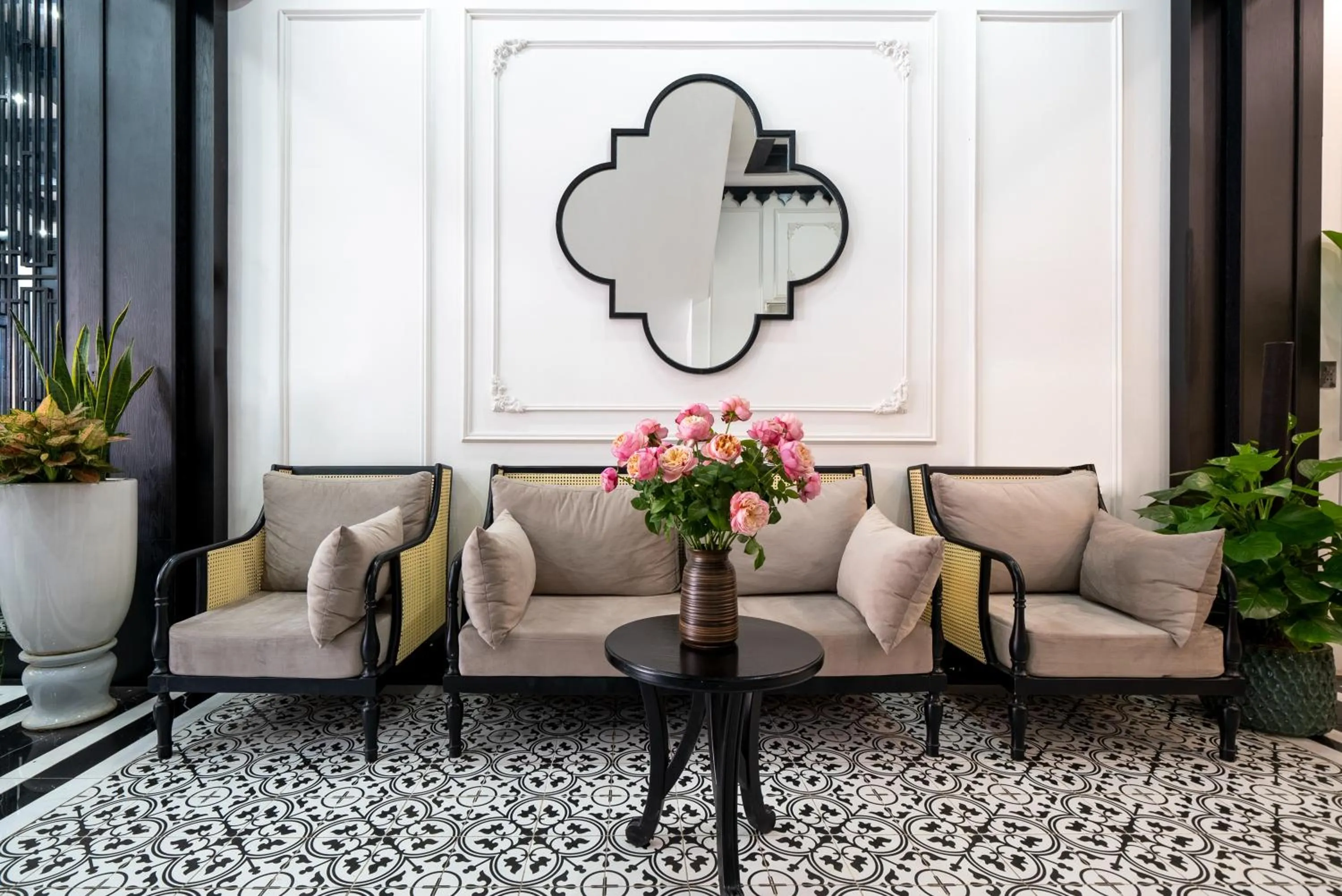 Living room in Thuy Duong Boutique Hotel Hue