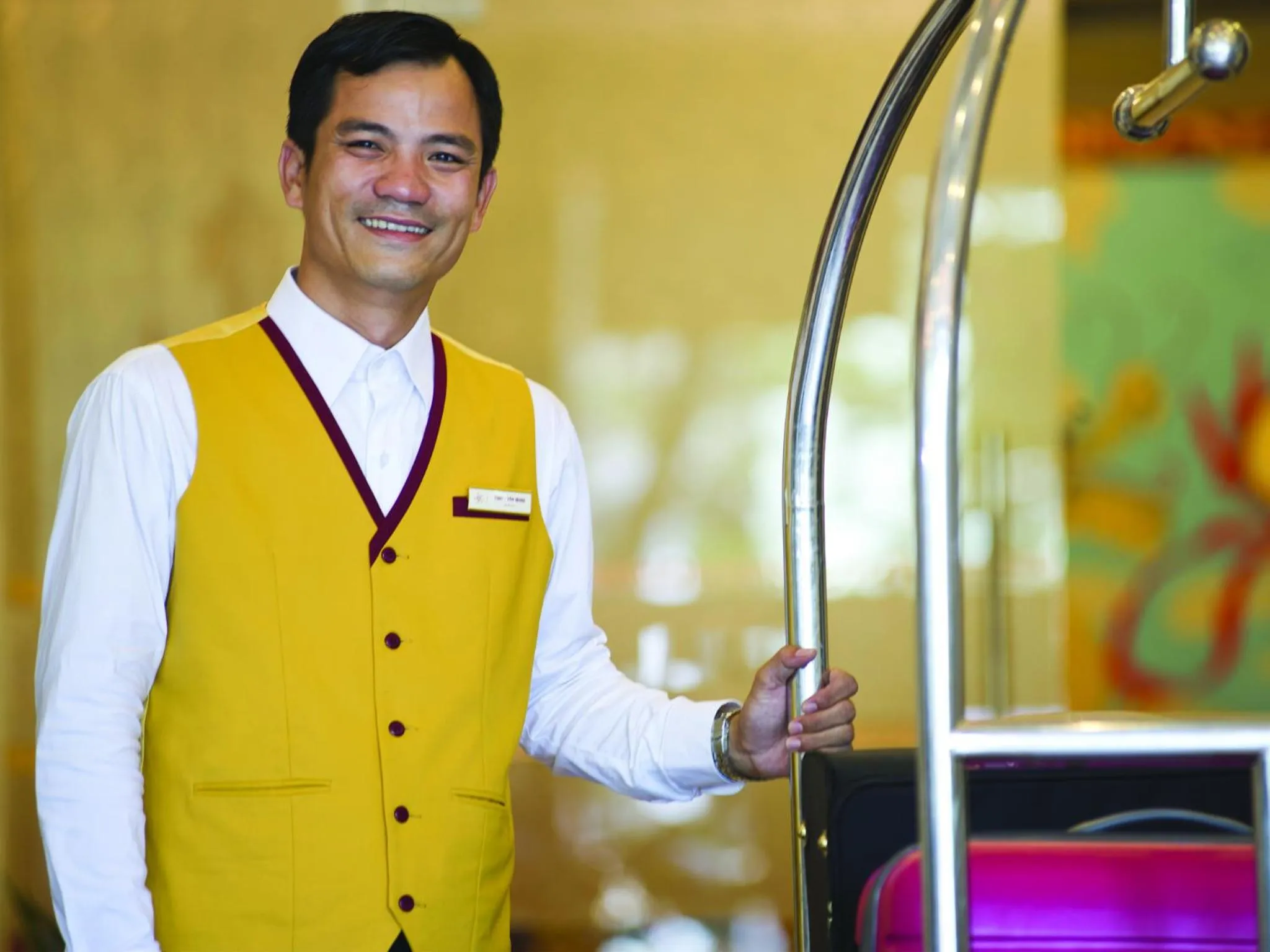 People in Cherish Hue Hotel