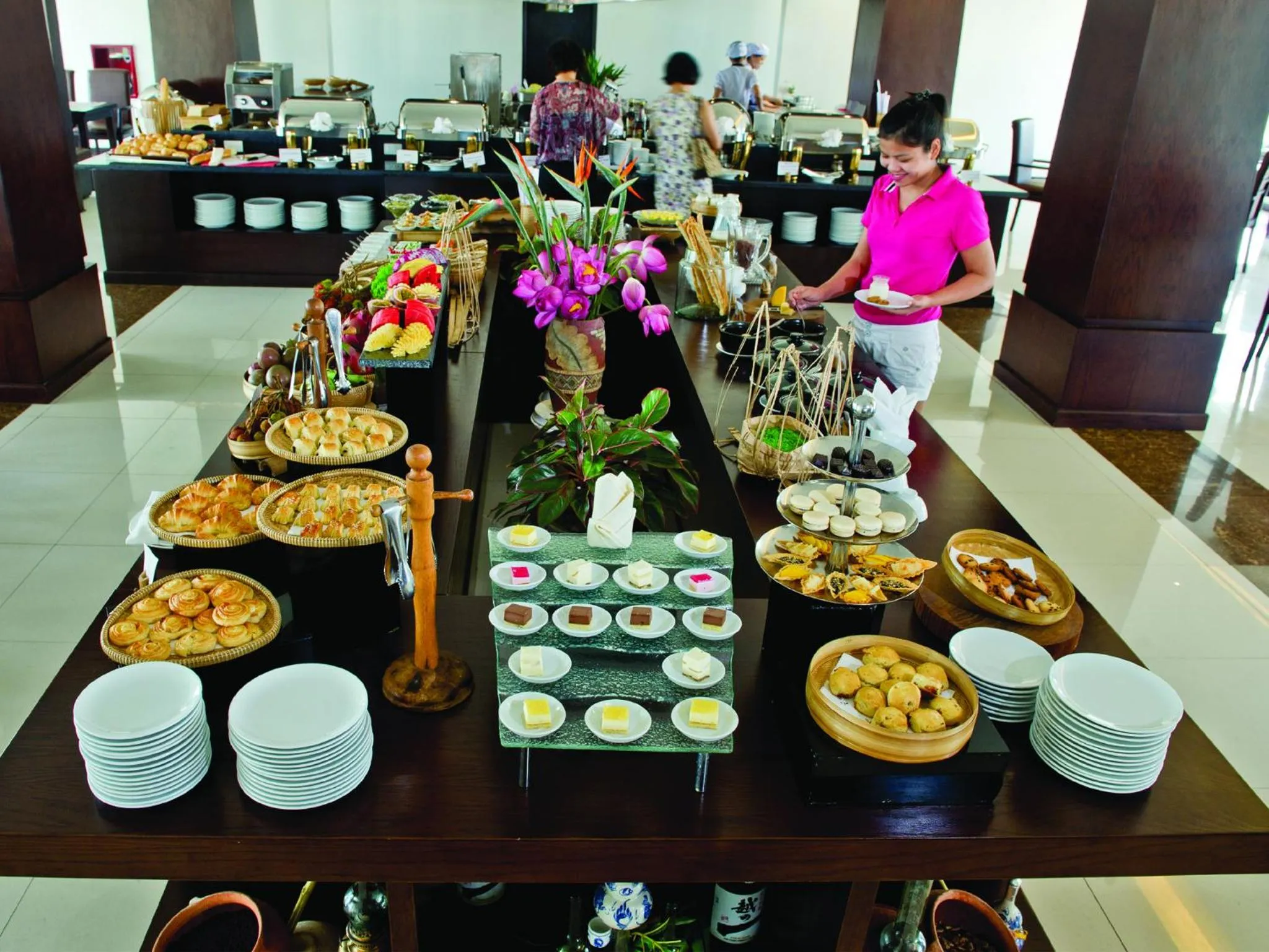 Dining area in Cherish Hue Hotel