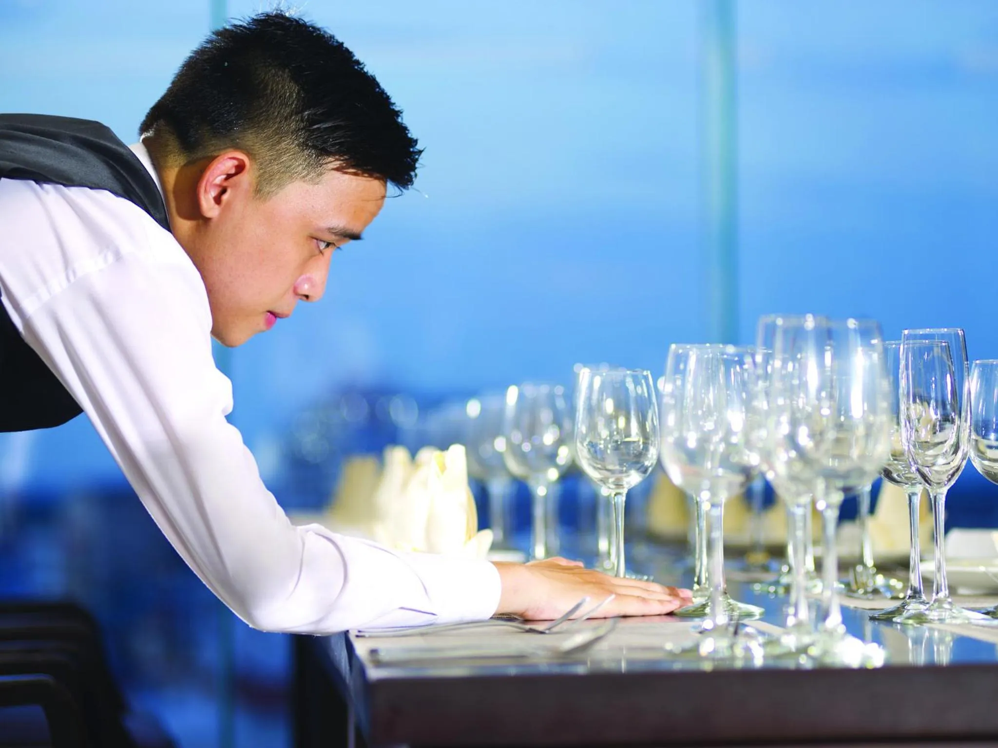 Dining area in Cherish Hue Hotel