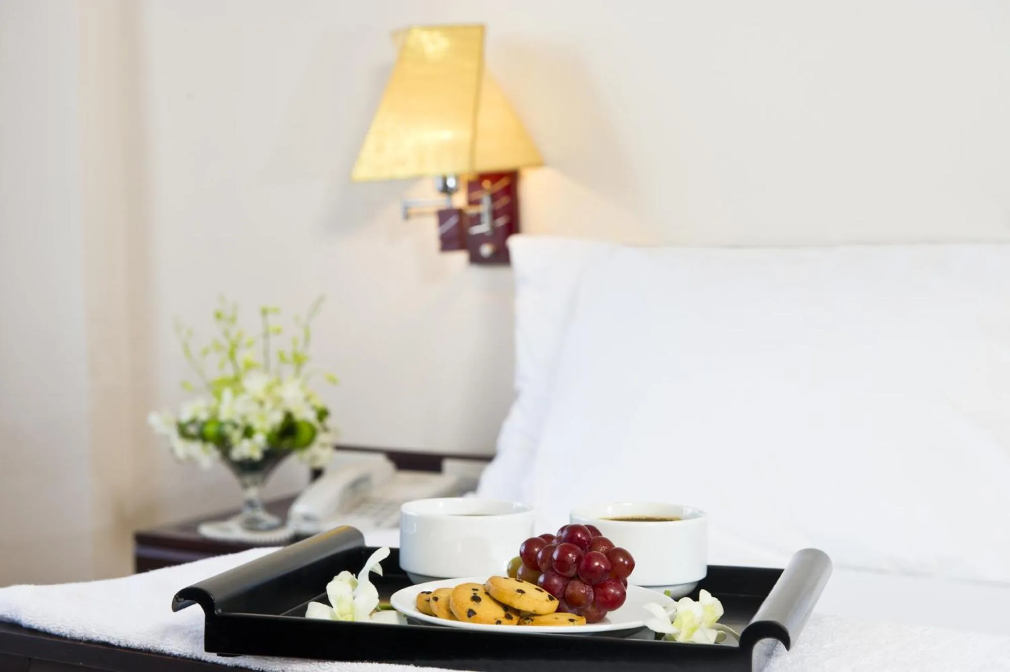 Coffee/tea facilities, Bed in Cherish Hue Hotel