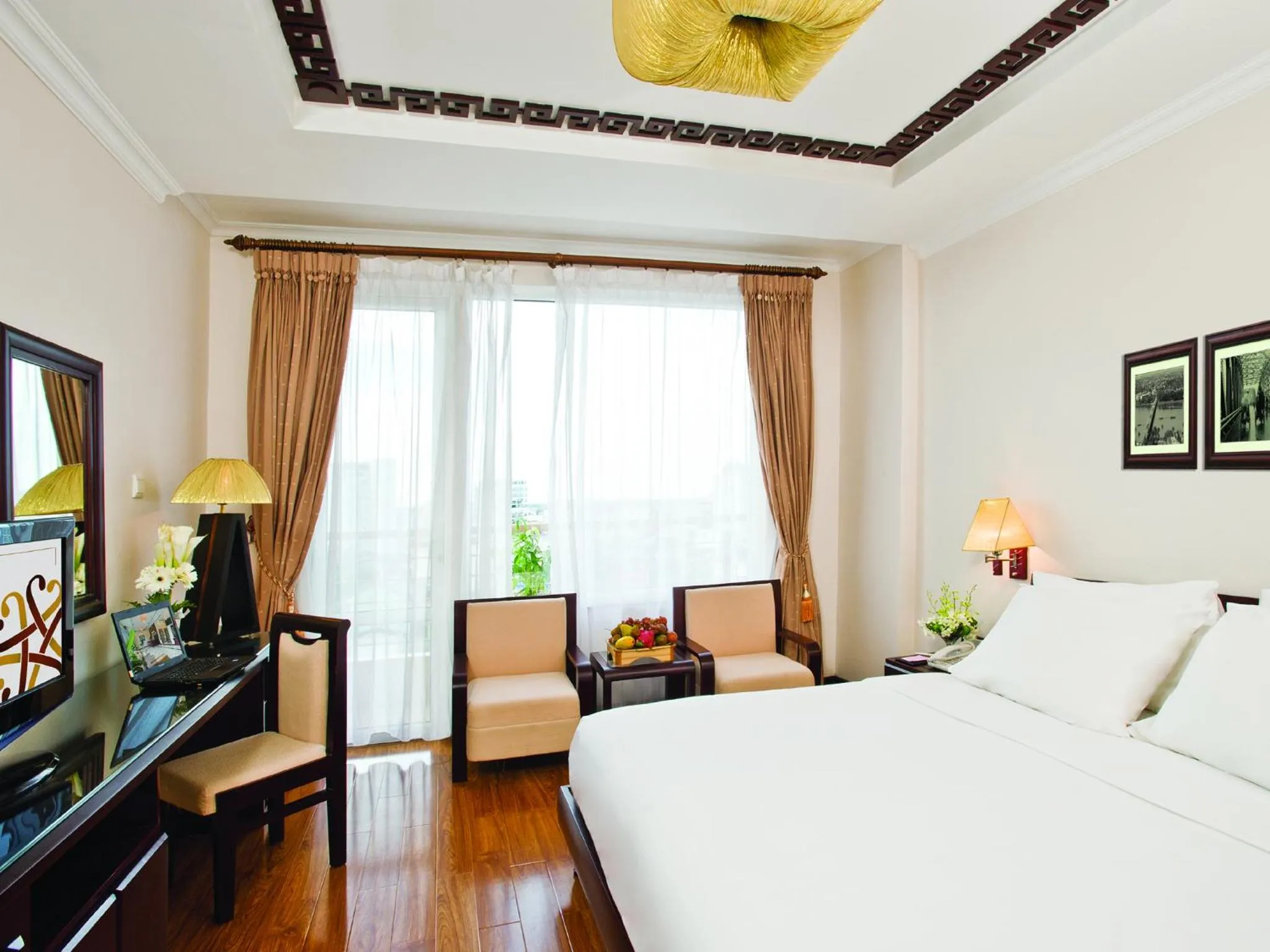 Bedroom, Bed in Cherish Hue Hotel