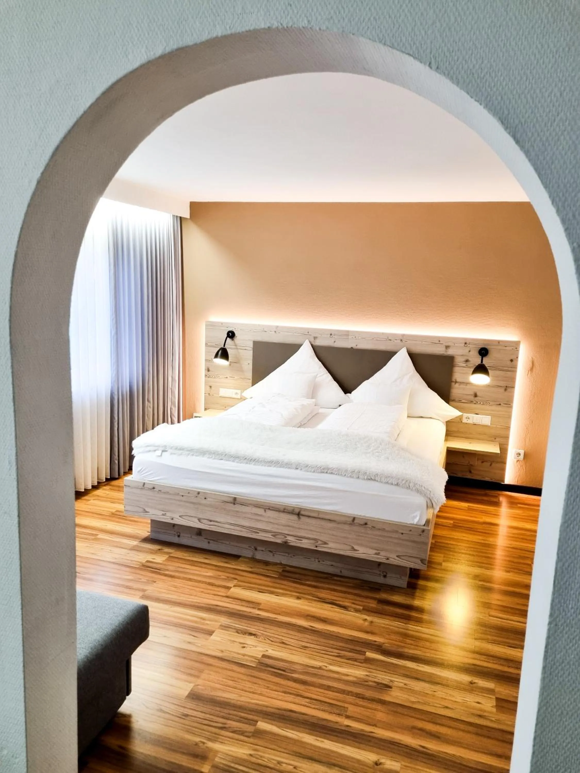 Photo of the whole room, Bed in Hotel Landhaus Waldesruh