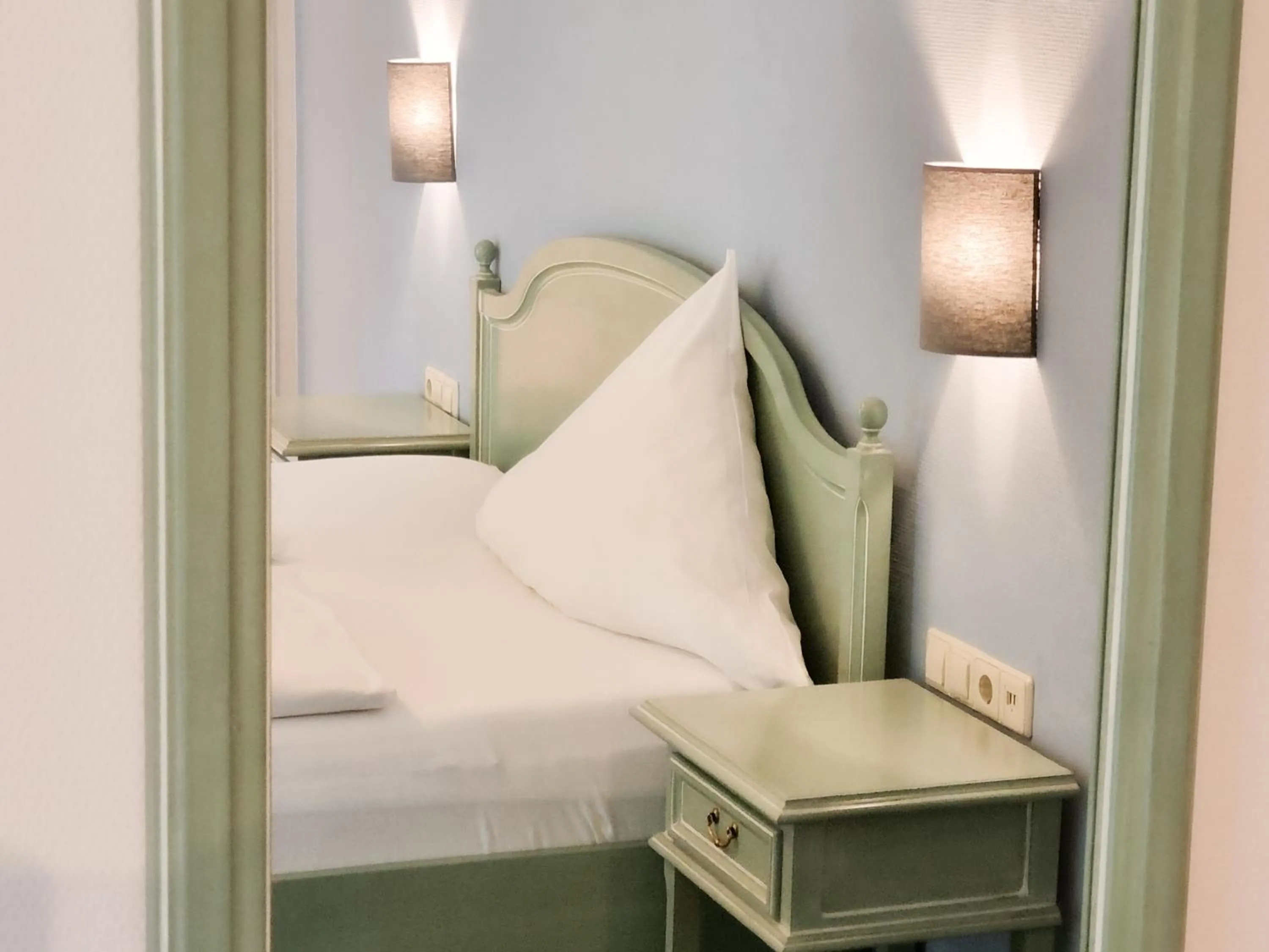 Bed in Hotel Landhaus Waldesruh