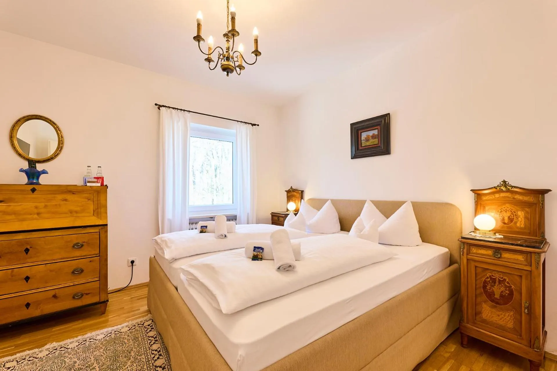 Photo of the whole room, Bed in Hotel Waldgasthof Buchenhain