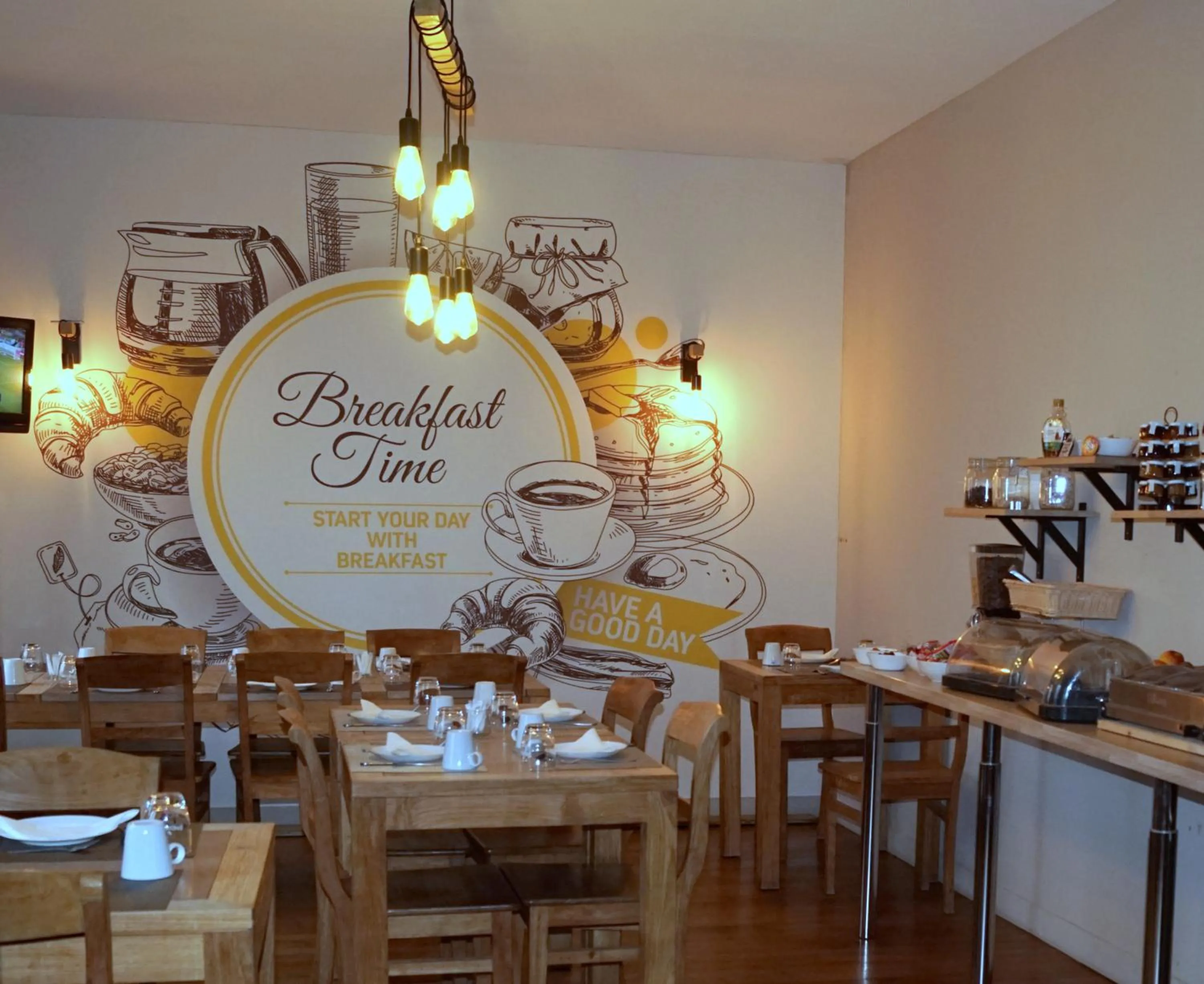 Breakfast in Le Gingko - Hotel du Golf Parc Robert Hersant