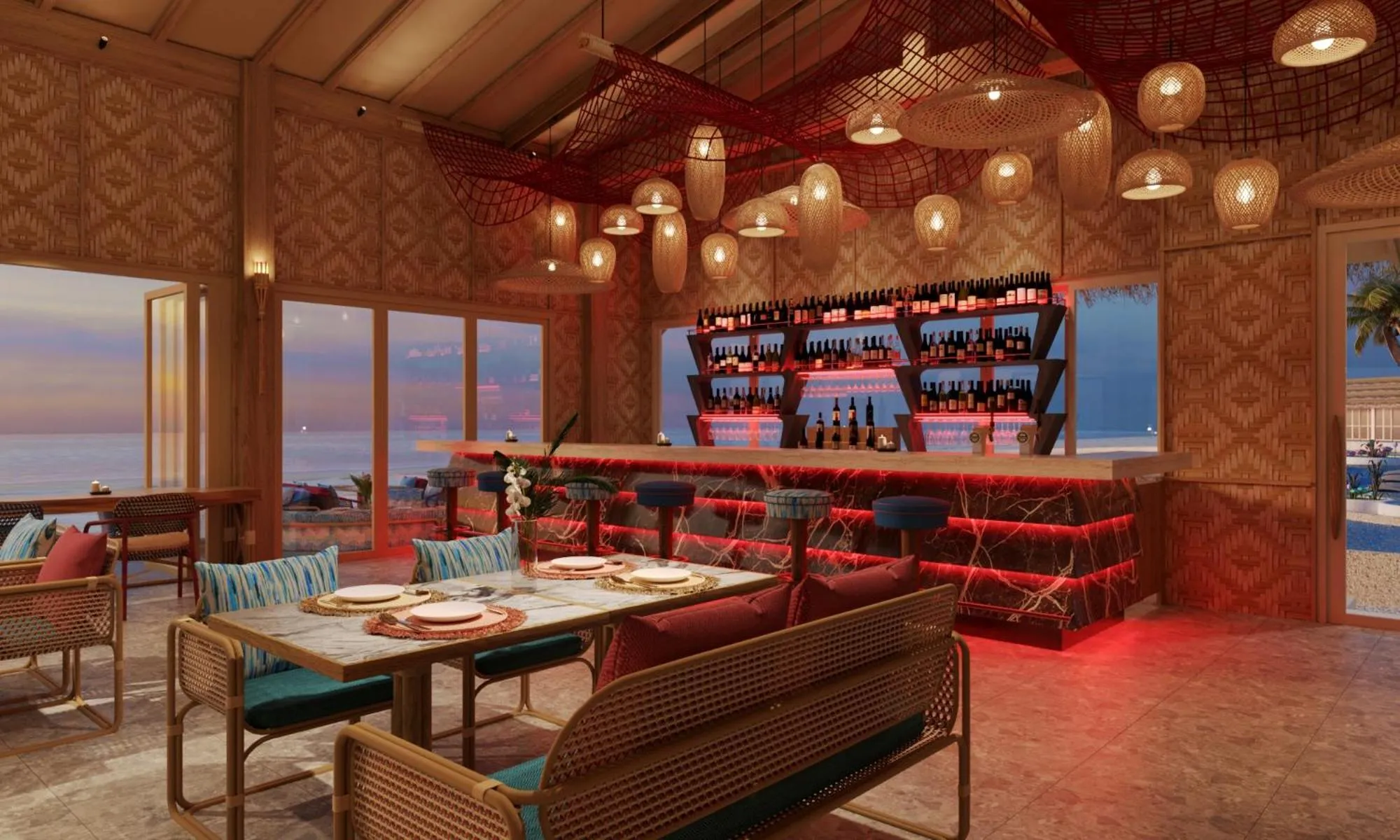 Restaurant/places to eat in OUTRIGGER Phi Phi Island Resort