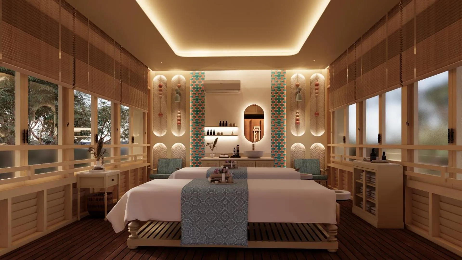 Spa and wellness centre/facilities, Bed in OUTRIGGER Phi Phi Island Resort