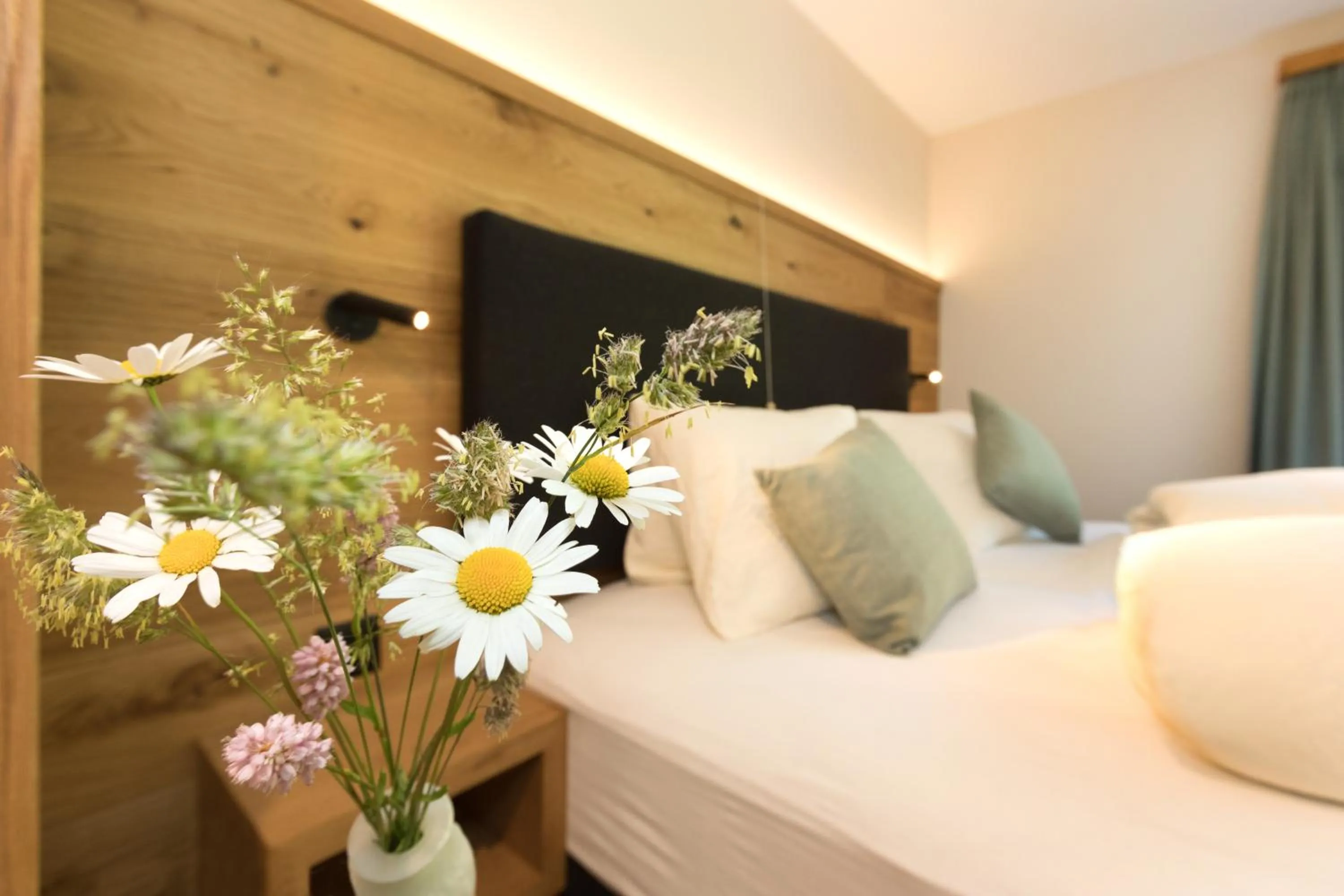 Bed in Boutique-Hotel Vincenz