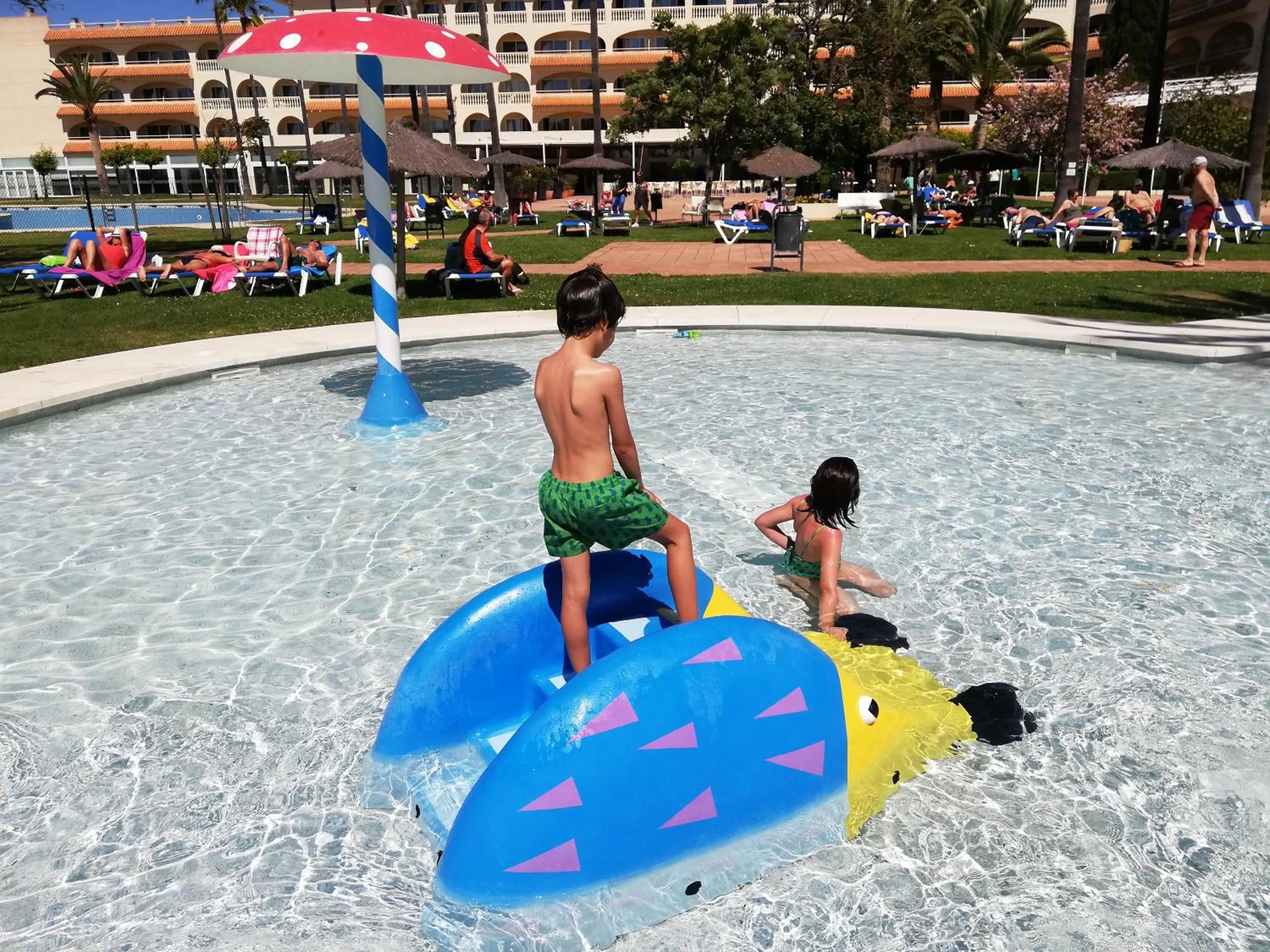 Swimming pool in Gran Hotel del Coto