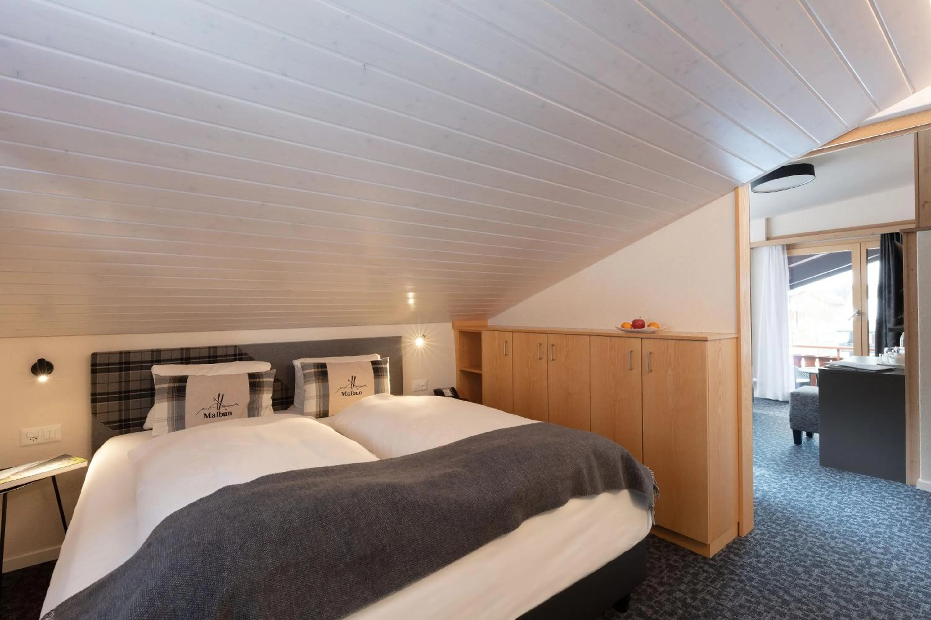 Bedroom, Bed in Hotel TURNA Malbun