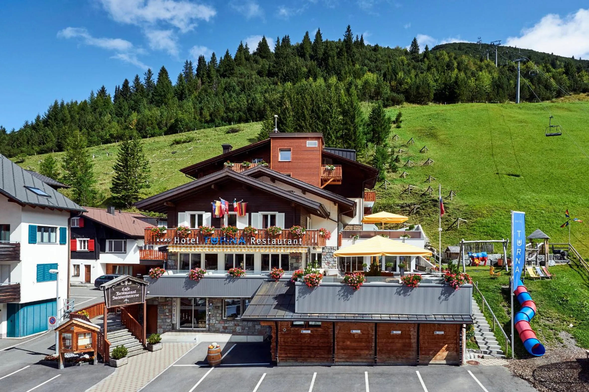 Property building in Hotel TURNA Malbun