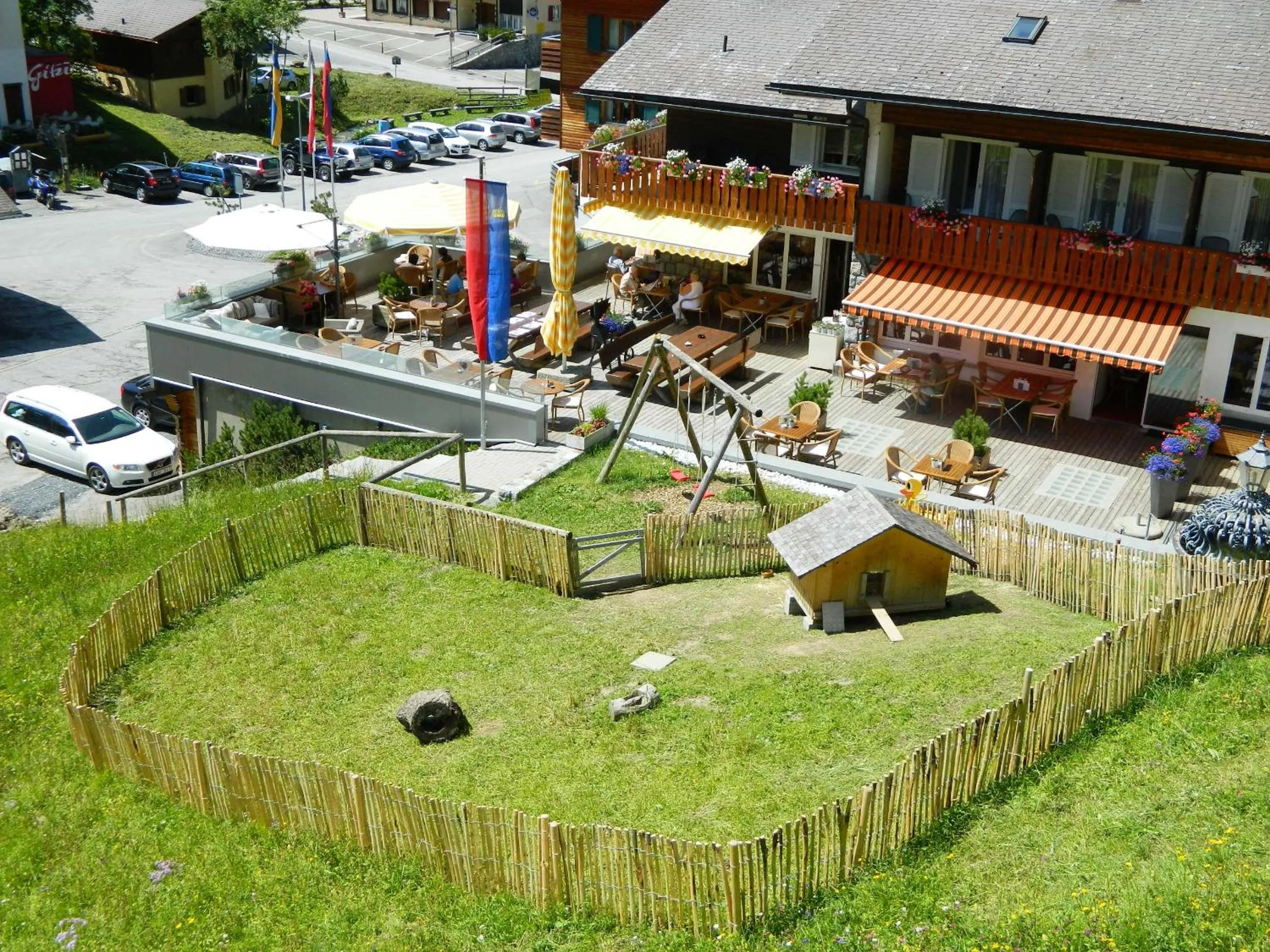 Children play ground in Hotel TURNA Malbun