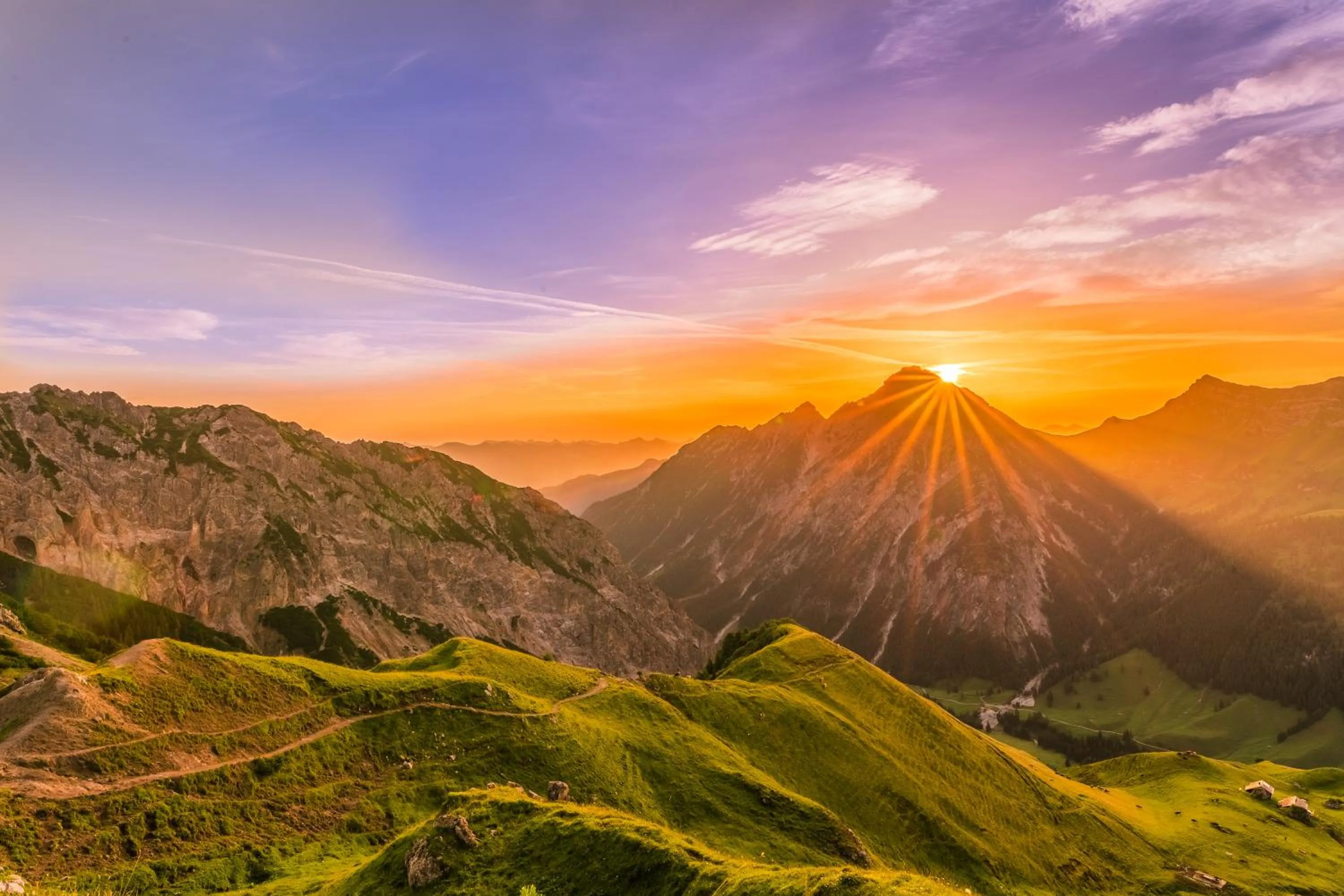 Natural landscape in Hotel TURNA Malbun