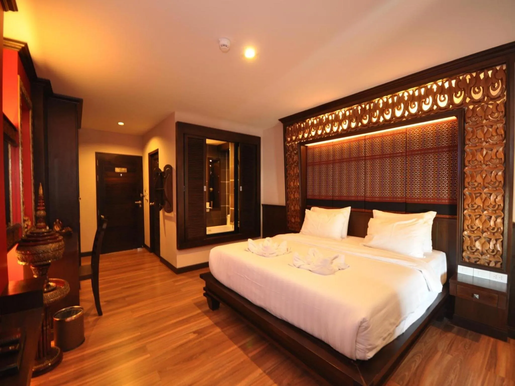 Bed in Chalelarn Hotel Hua Hin