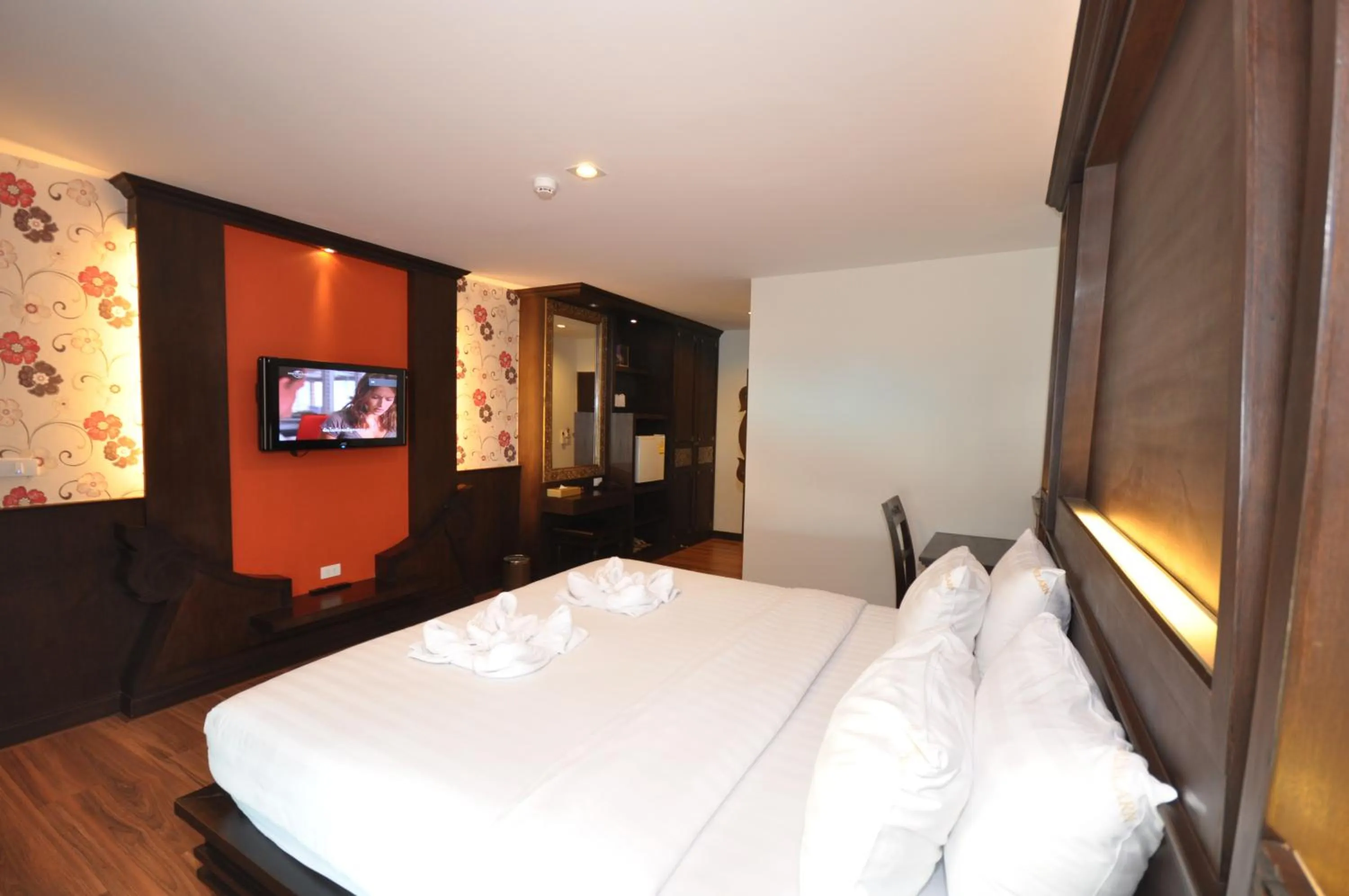 Bed in Chalelarn Hotel Hua Hin