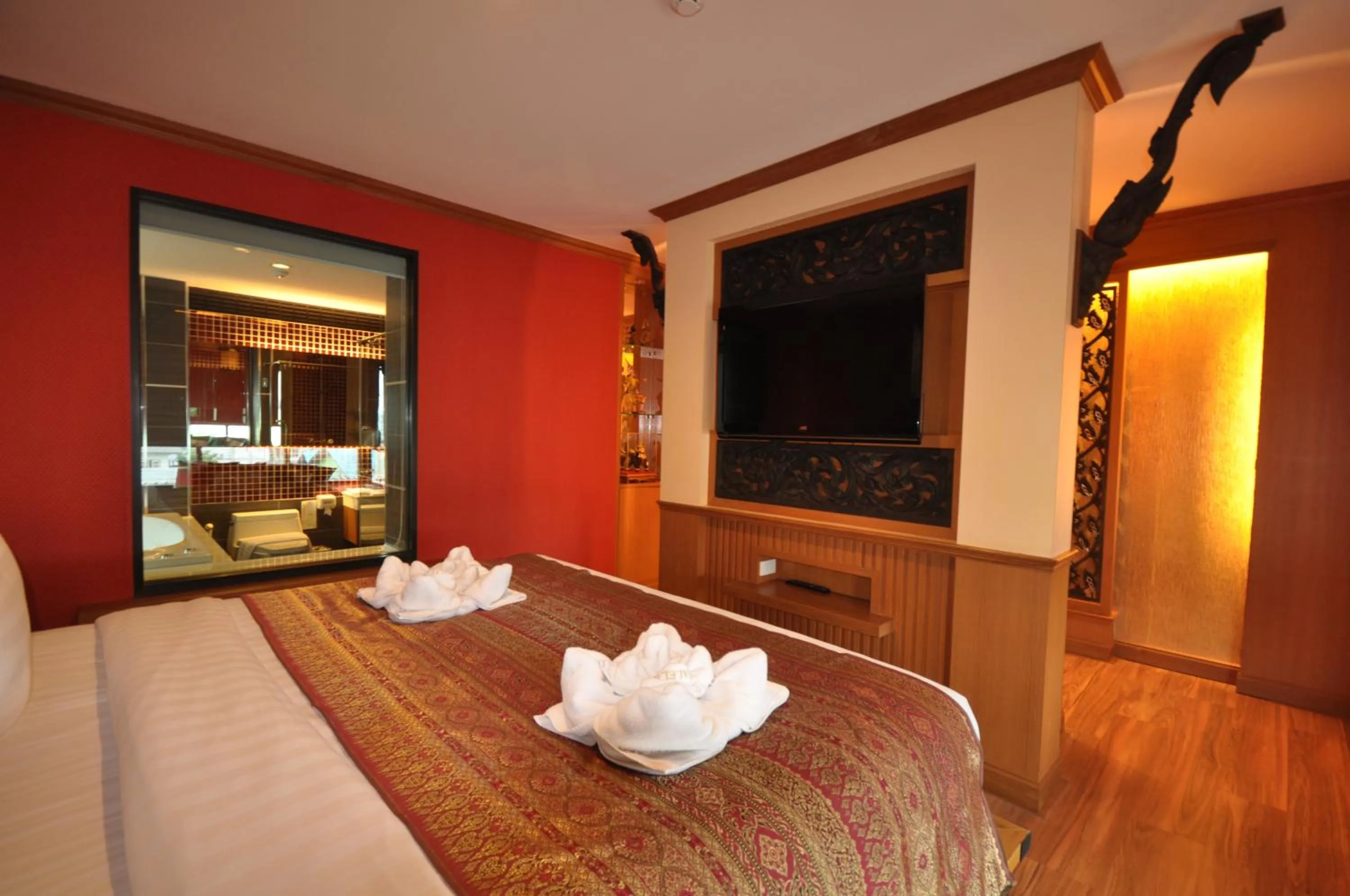 Bed in Chalelarn Hotel Hua Hin