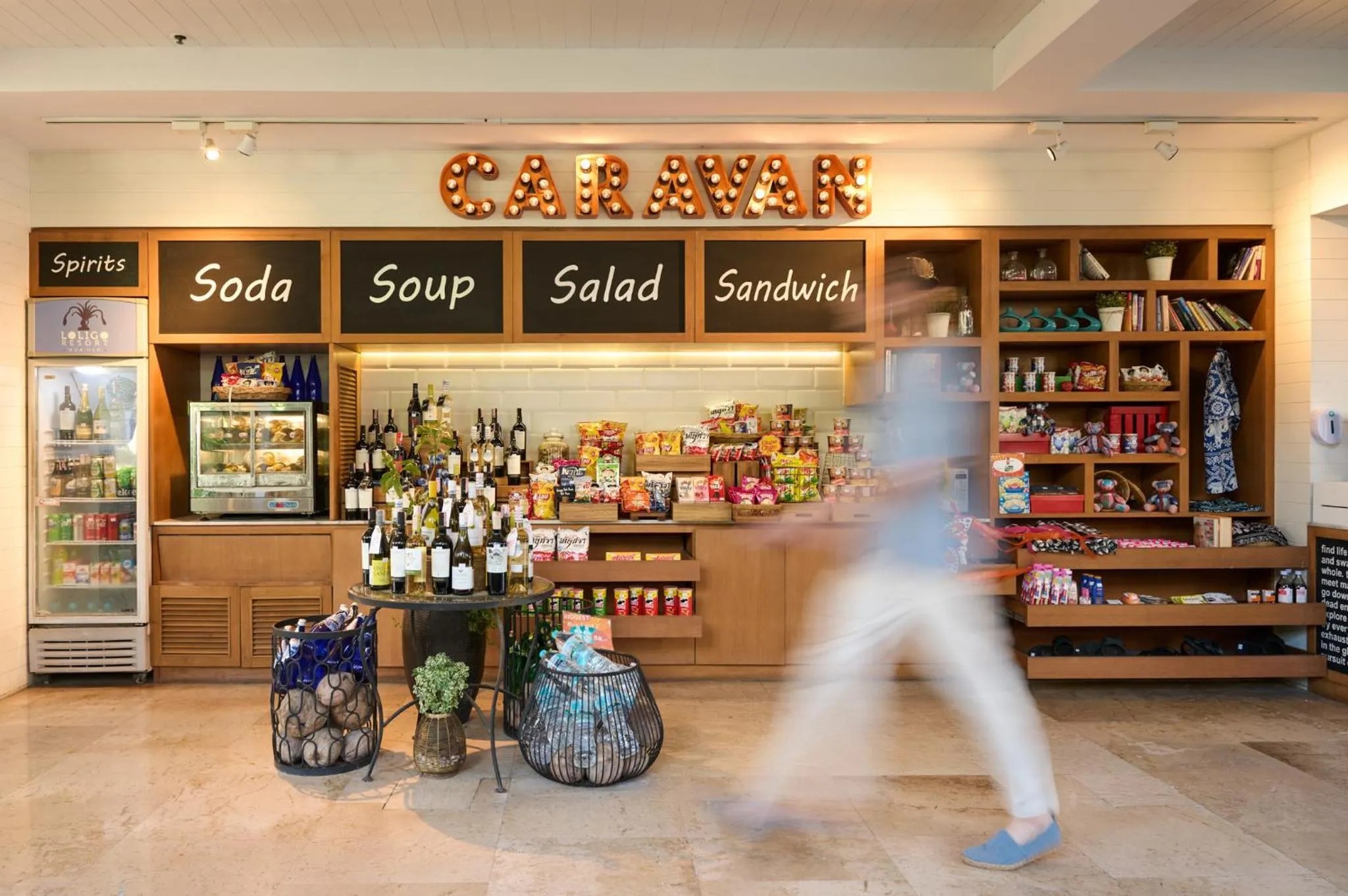 Food and drinks in Loligo Resort Hua Hin