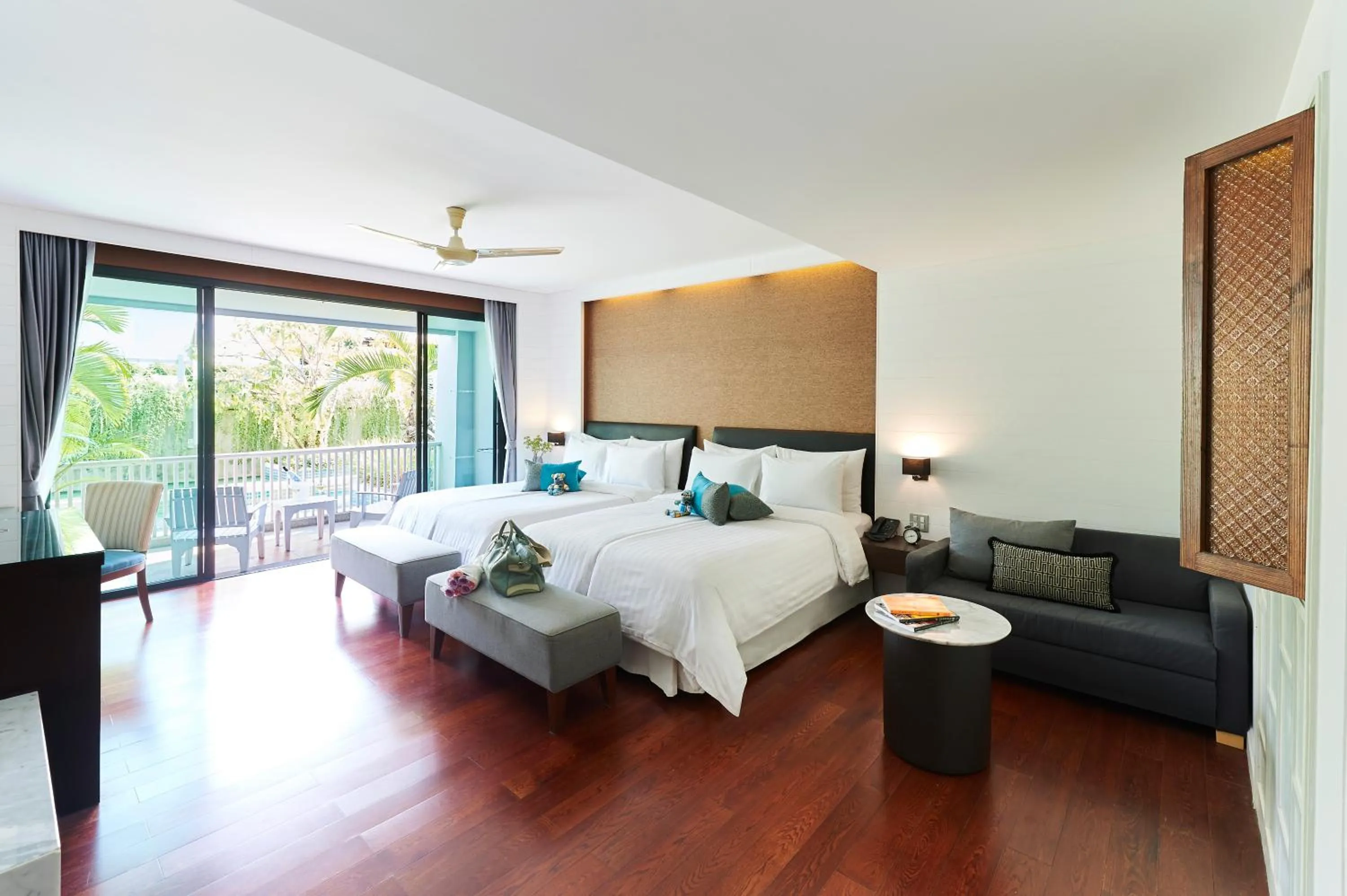 Bed in Loligo Resort Hua Hin