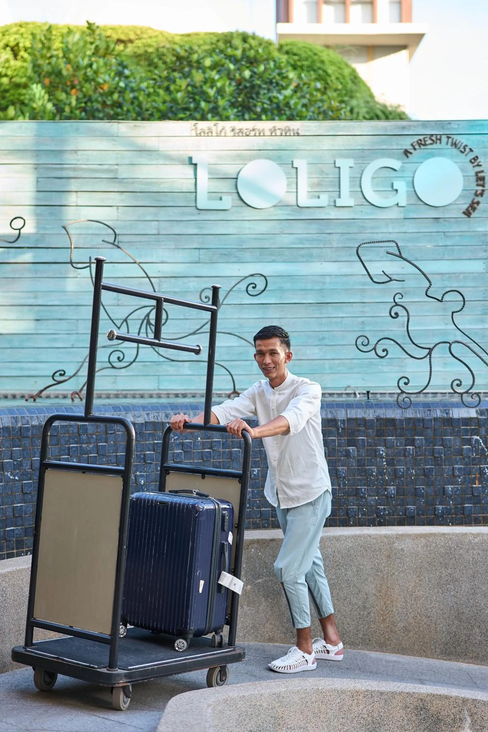 Facade/entrance in Loligo Resort Hua Hin