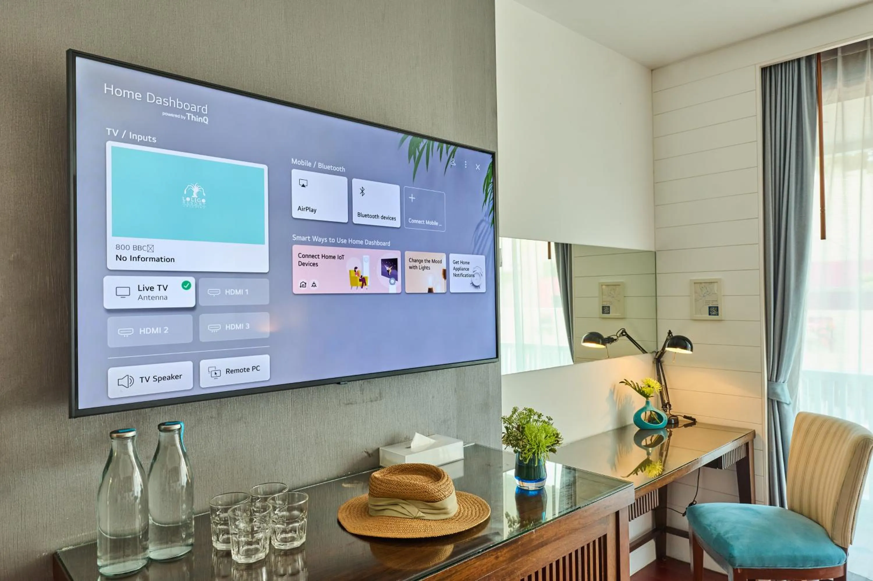 TV and multimedia in Loligo Resort Hua Hin