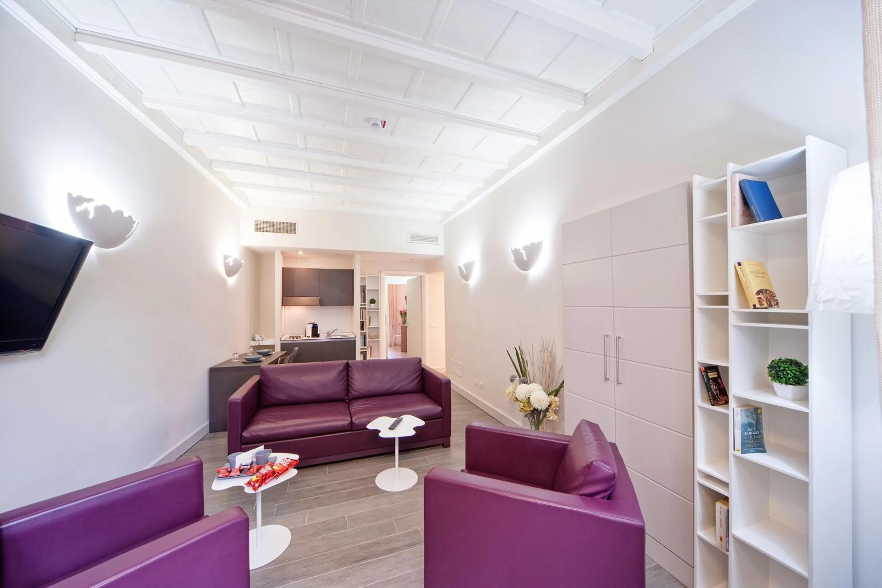 Living room in Navona Palace Luxury Inn