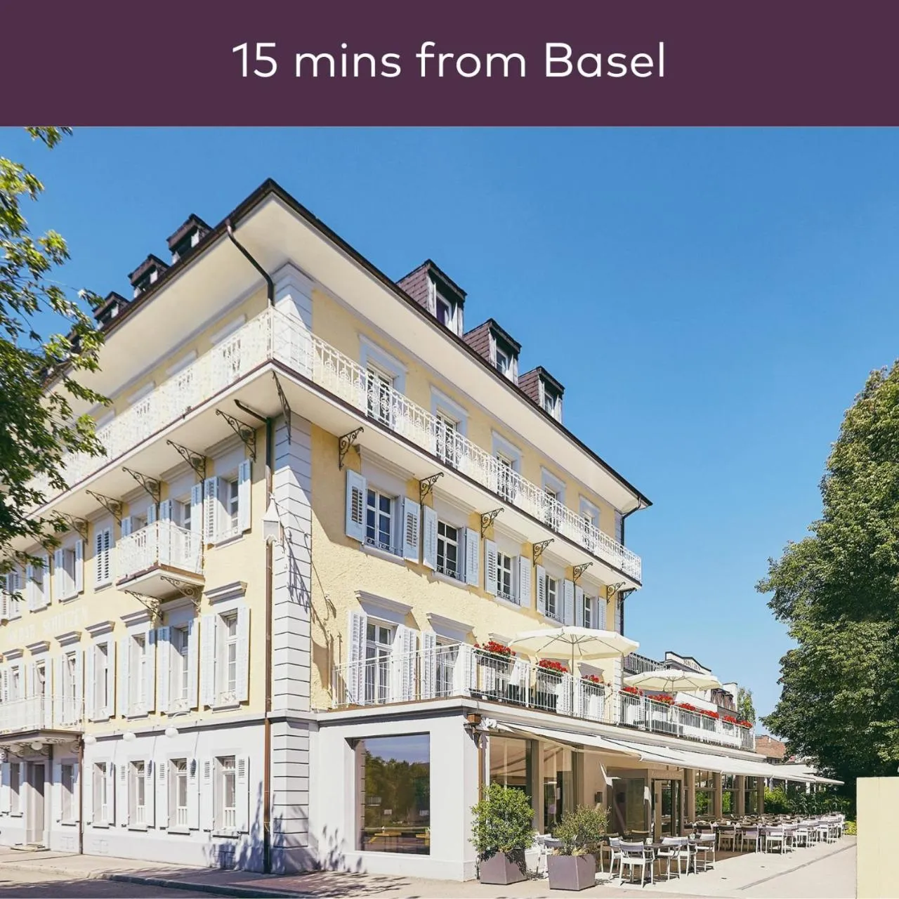 Property building in Hotel Schützen Rheinfelden