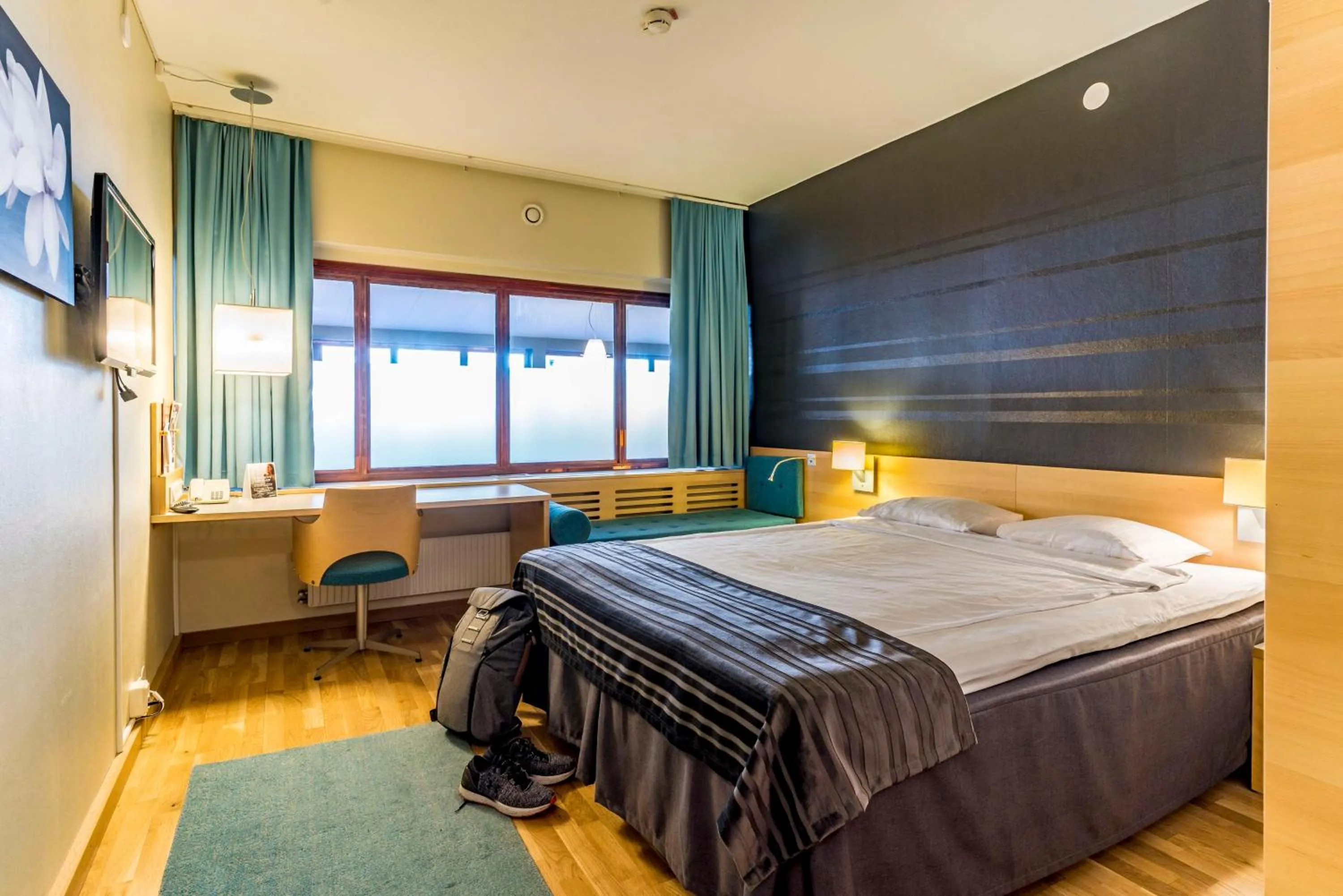 Bedroom, Bed in Scandic Frimurarehotellet