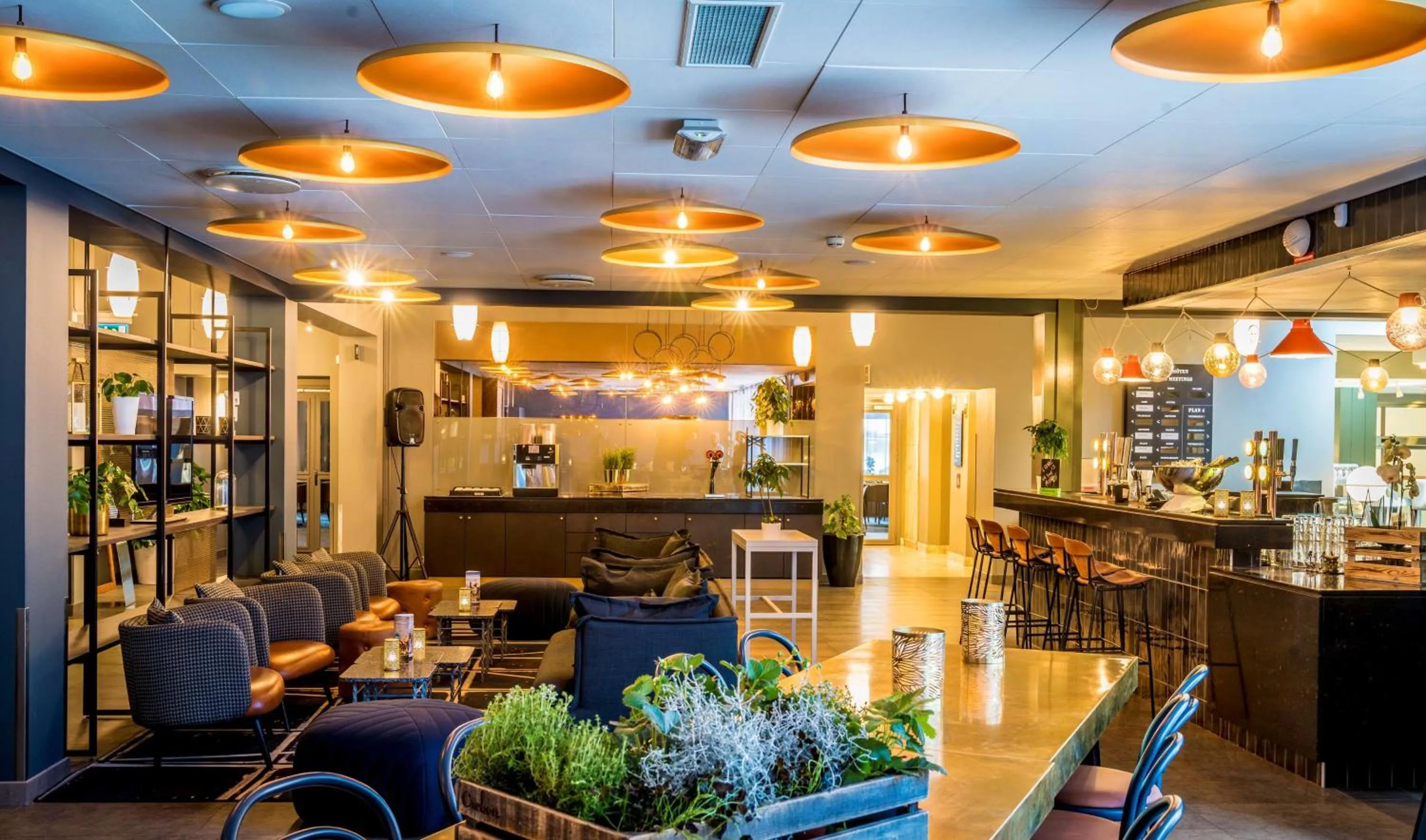 Lobby or reception in Scandic Frimurarehotellet