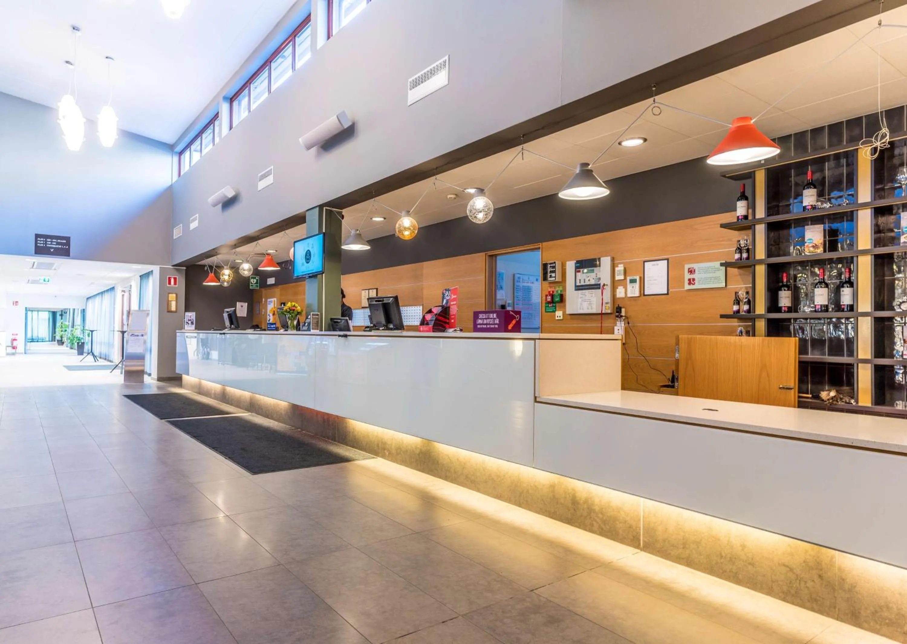 Lobby or reception in Scandic Frimurarehotellet