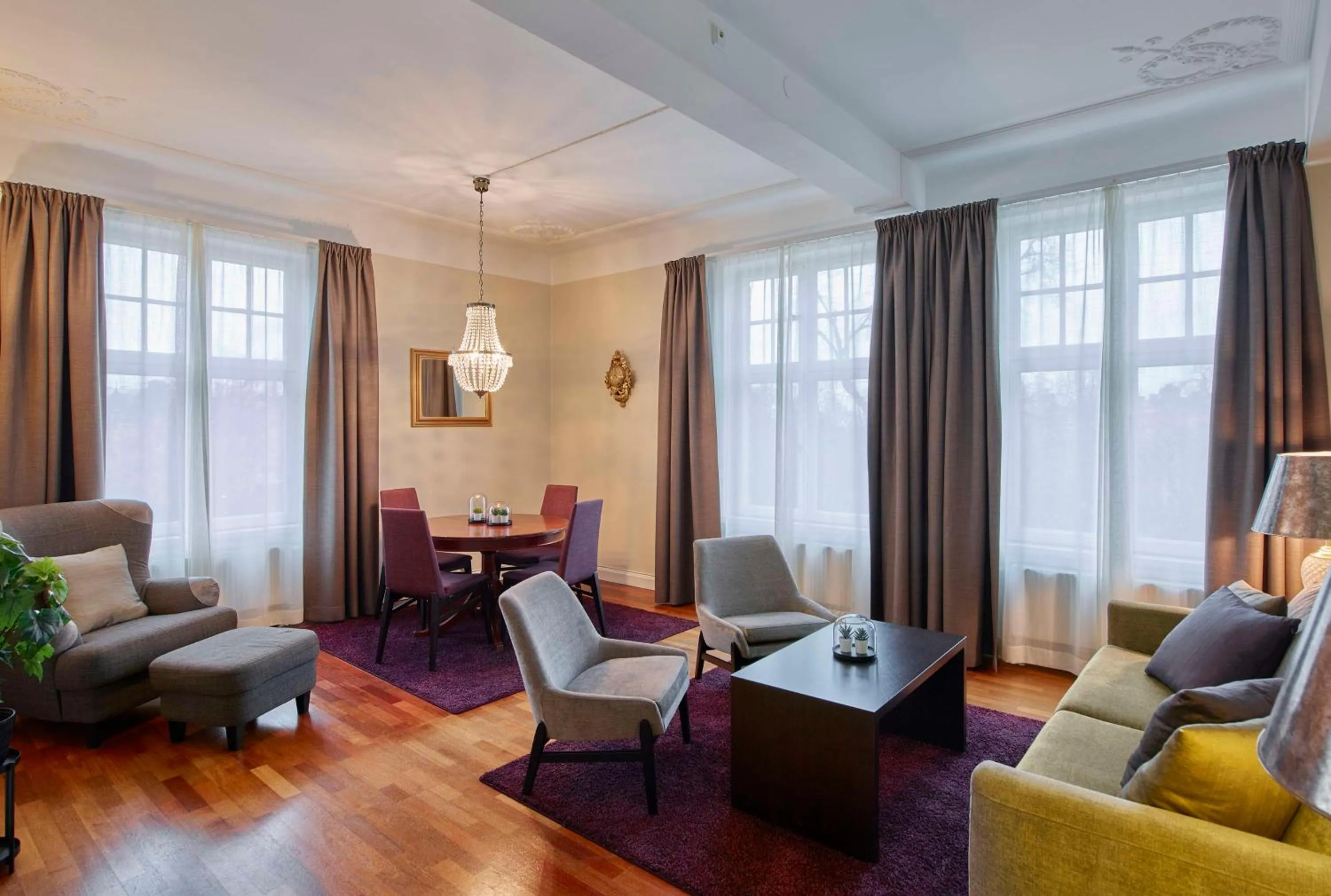 Bedroom in Scandic Frimurarehotellet