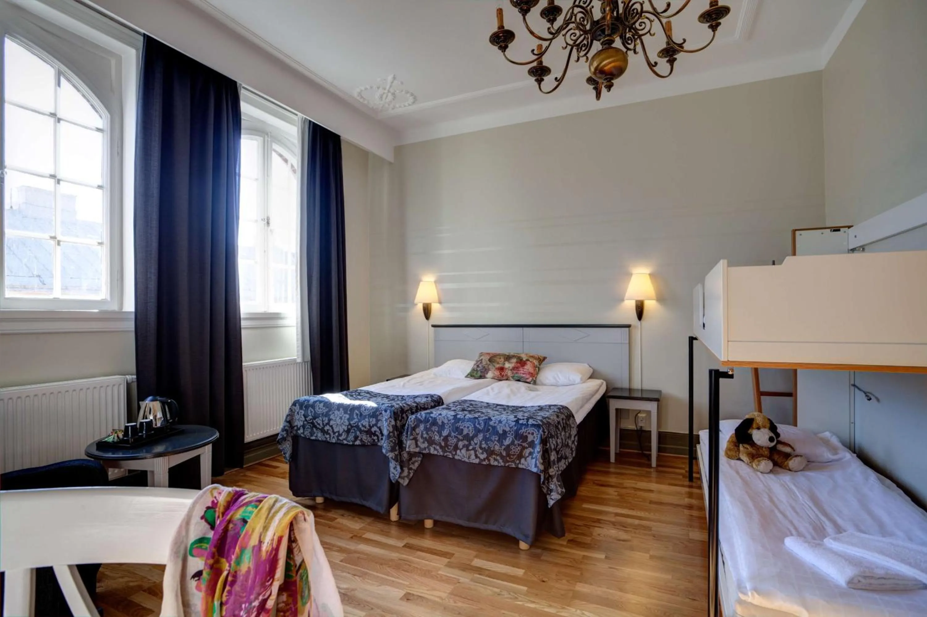 Bedroom, Bed in Scandic Frimurarehotellet