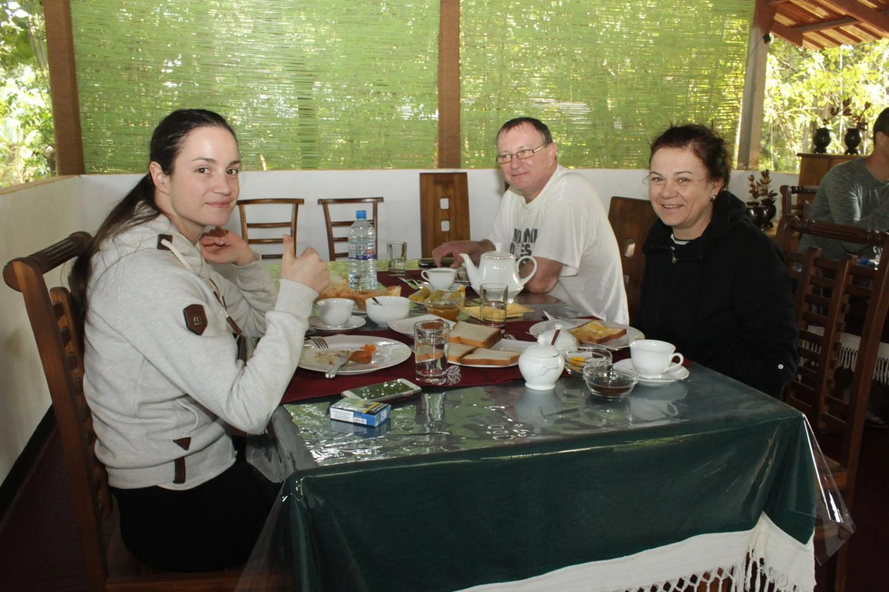 Asian breakfast in Sigiriya Ranasinghe Nature Villa & Cabana