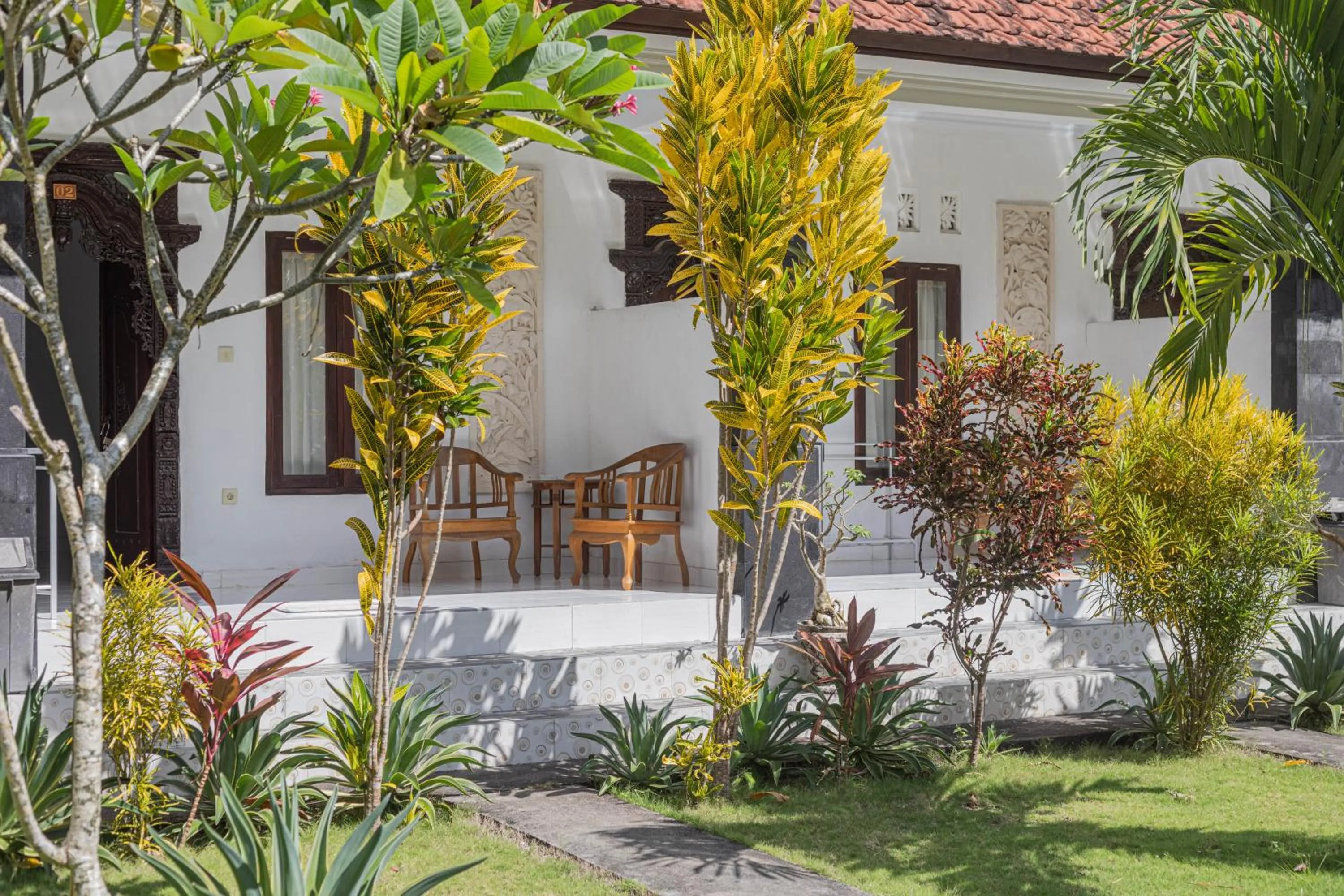 Balcony/Terrace in Nyuh Kadah Guest House