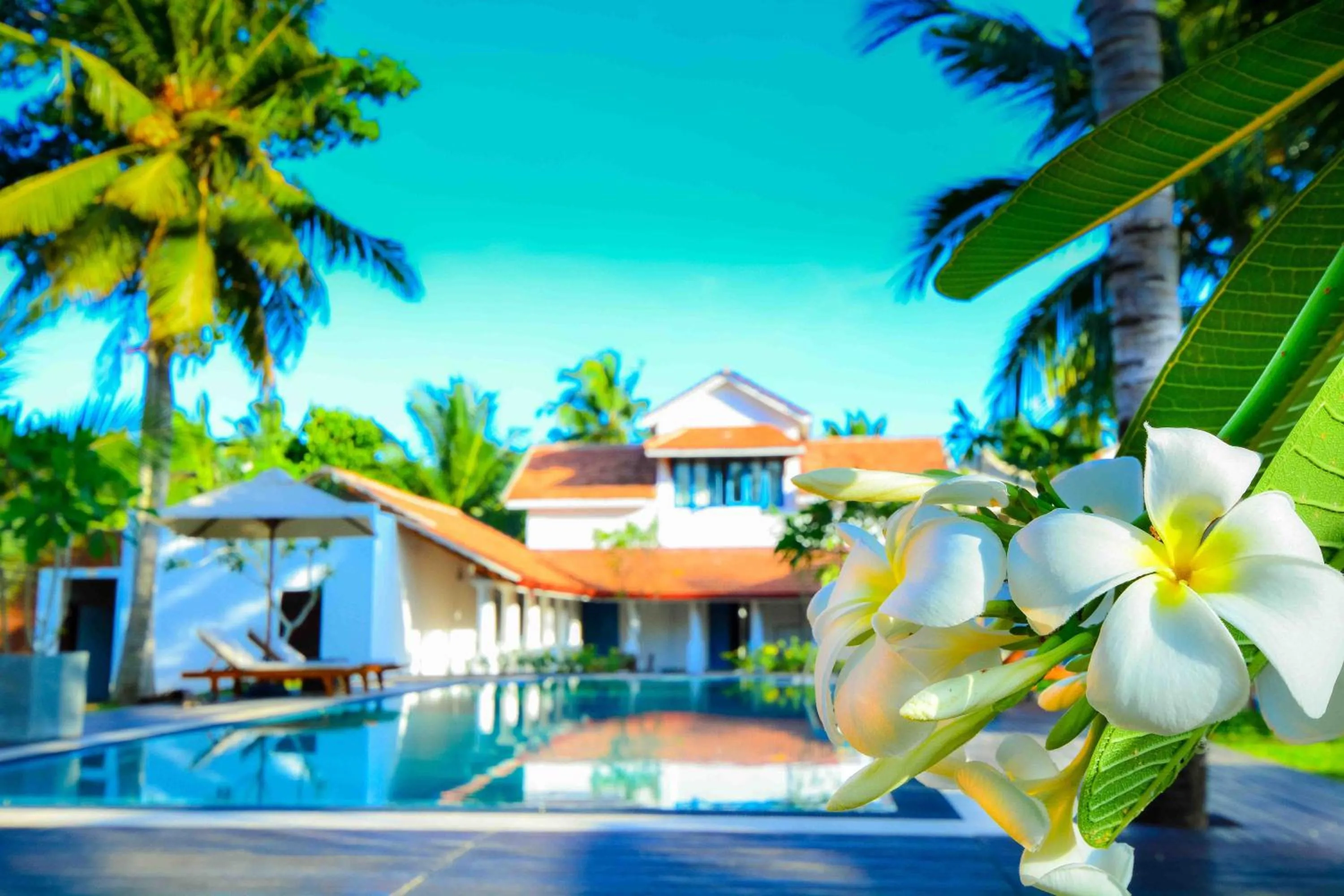 Facade/entrance in Handun Villas