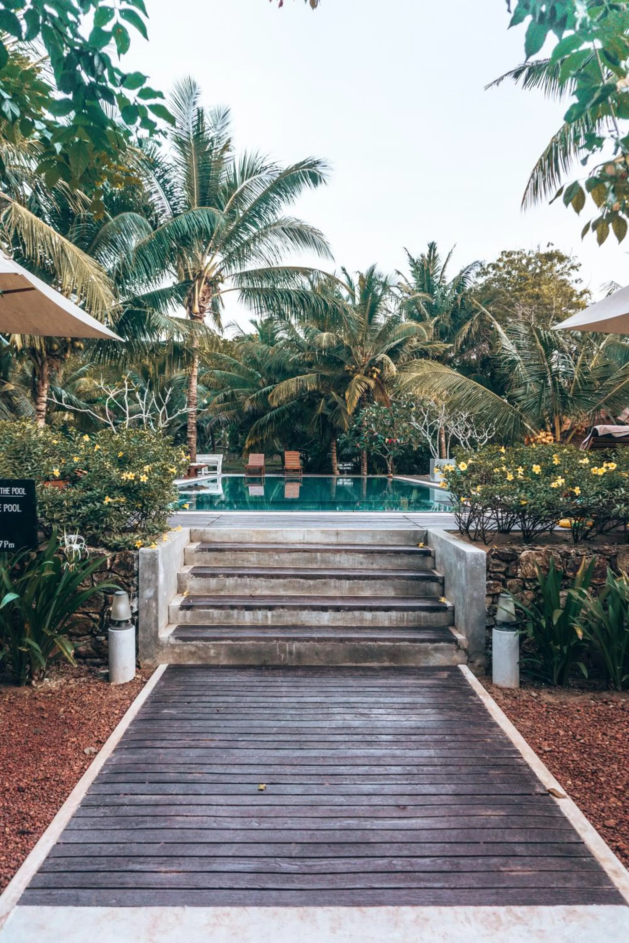 Swimming pool in Handun Villas