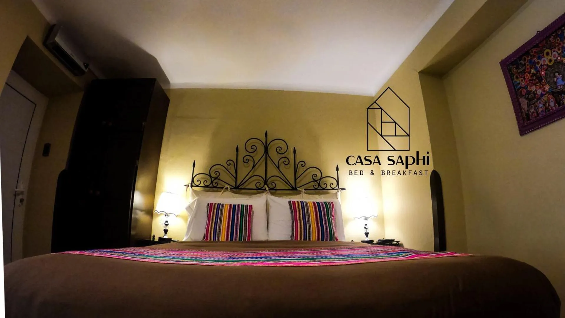 Bed in Casa Saphi
