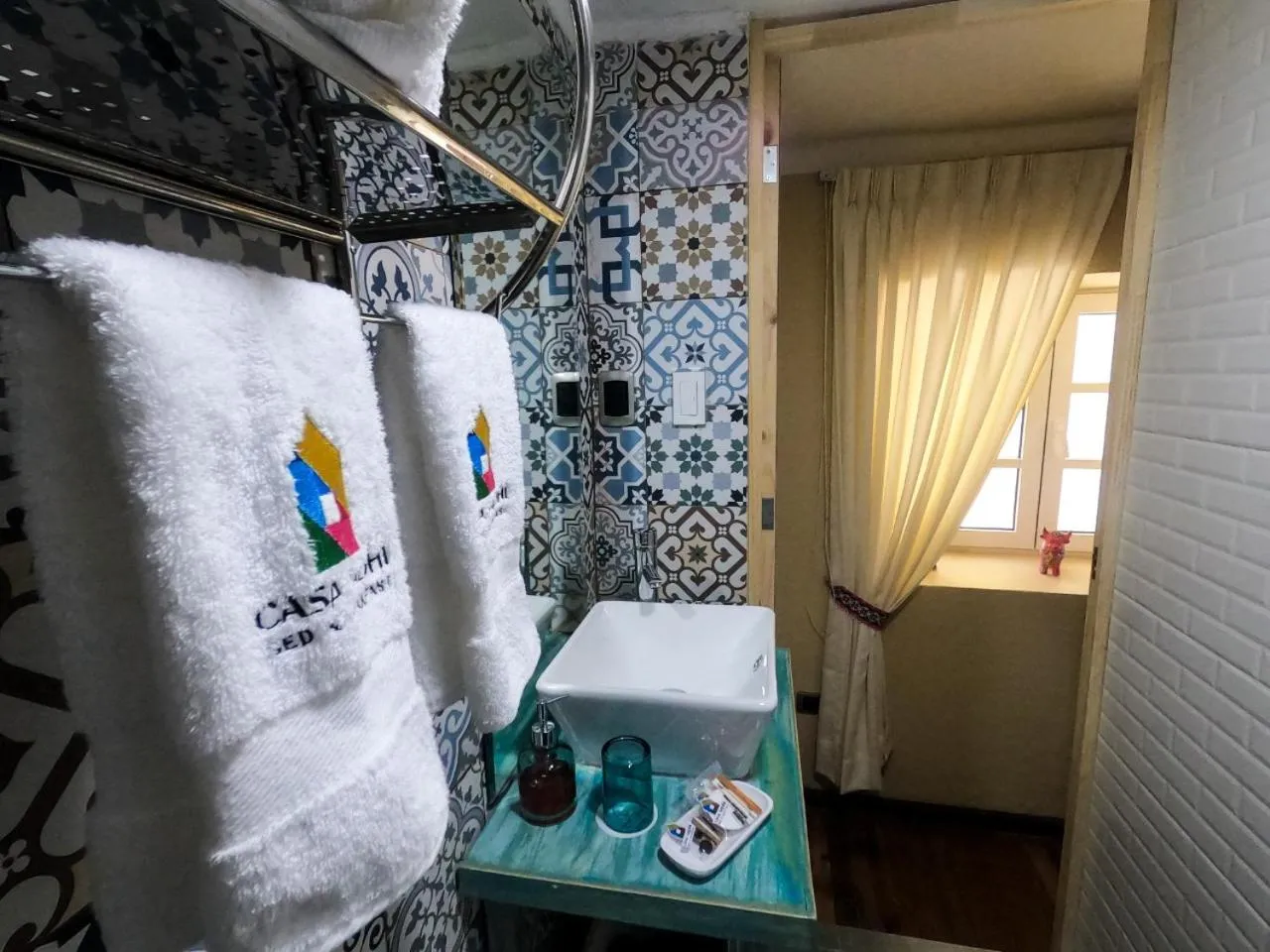 Shower in Casa Saphi