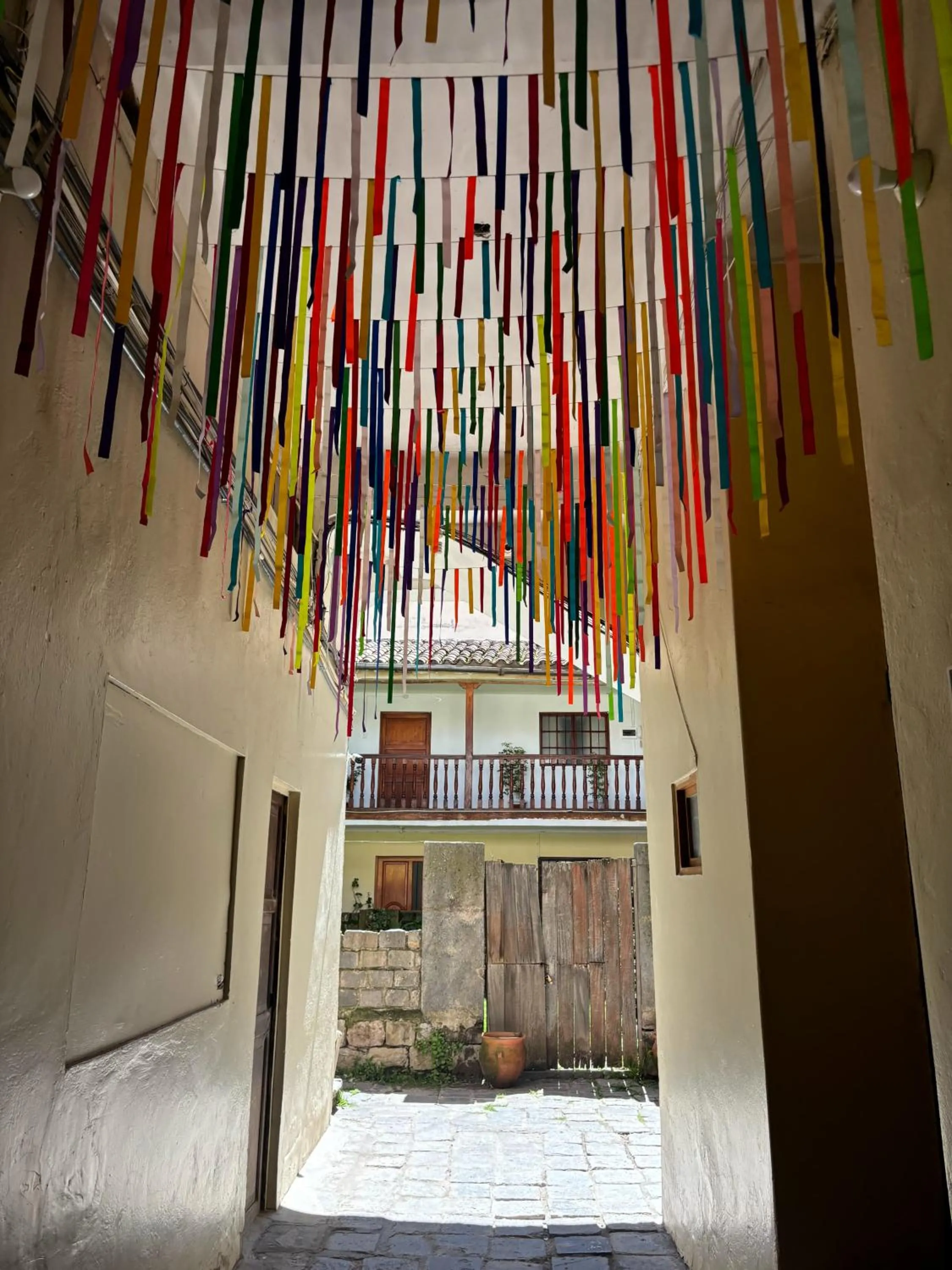 Facade/entrance in Casa Saphi