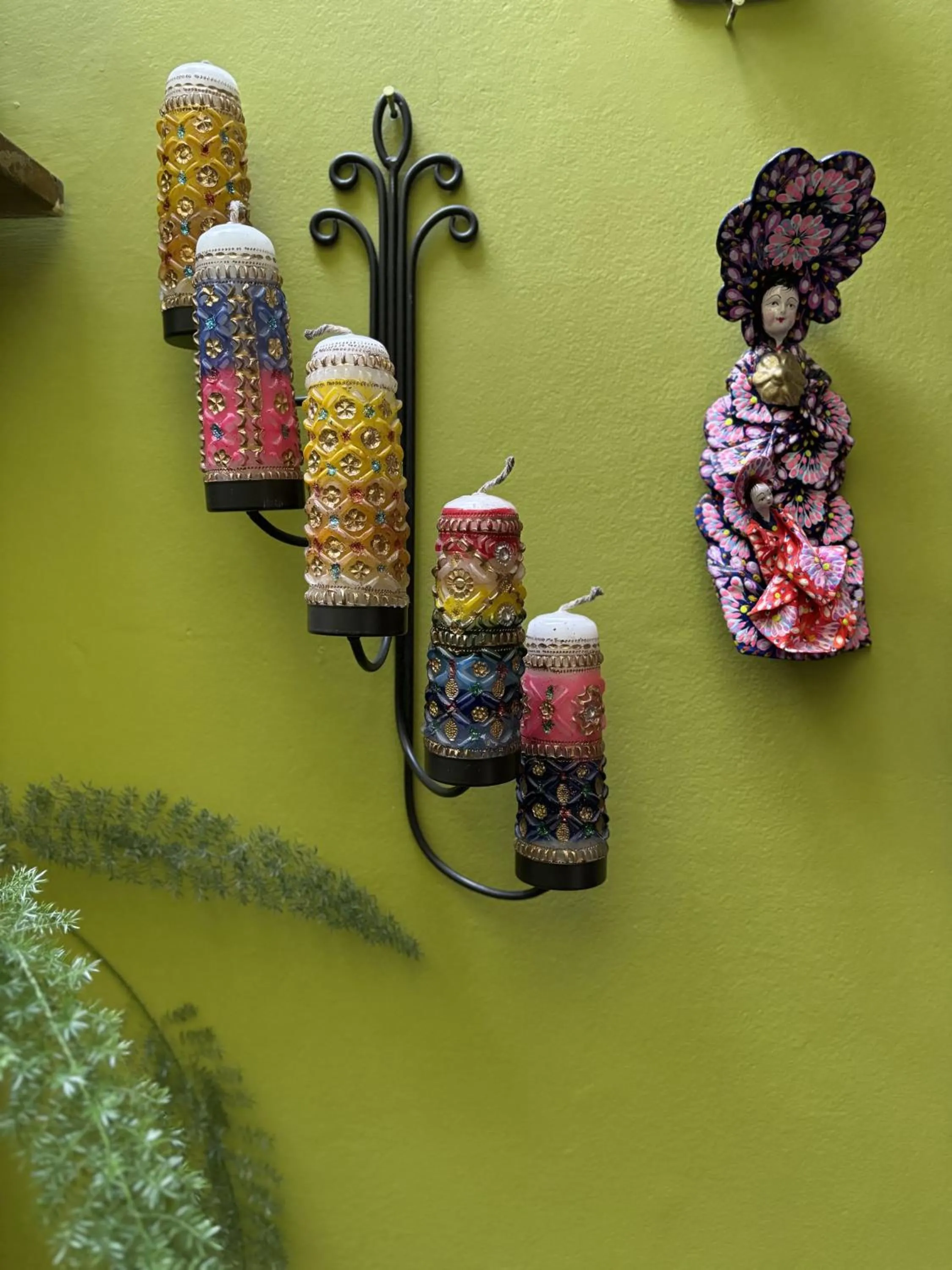 Decorative detail in Casa Saphi